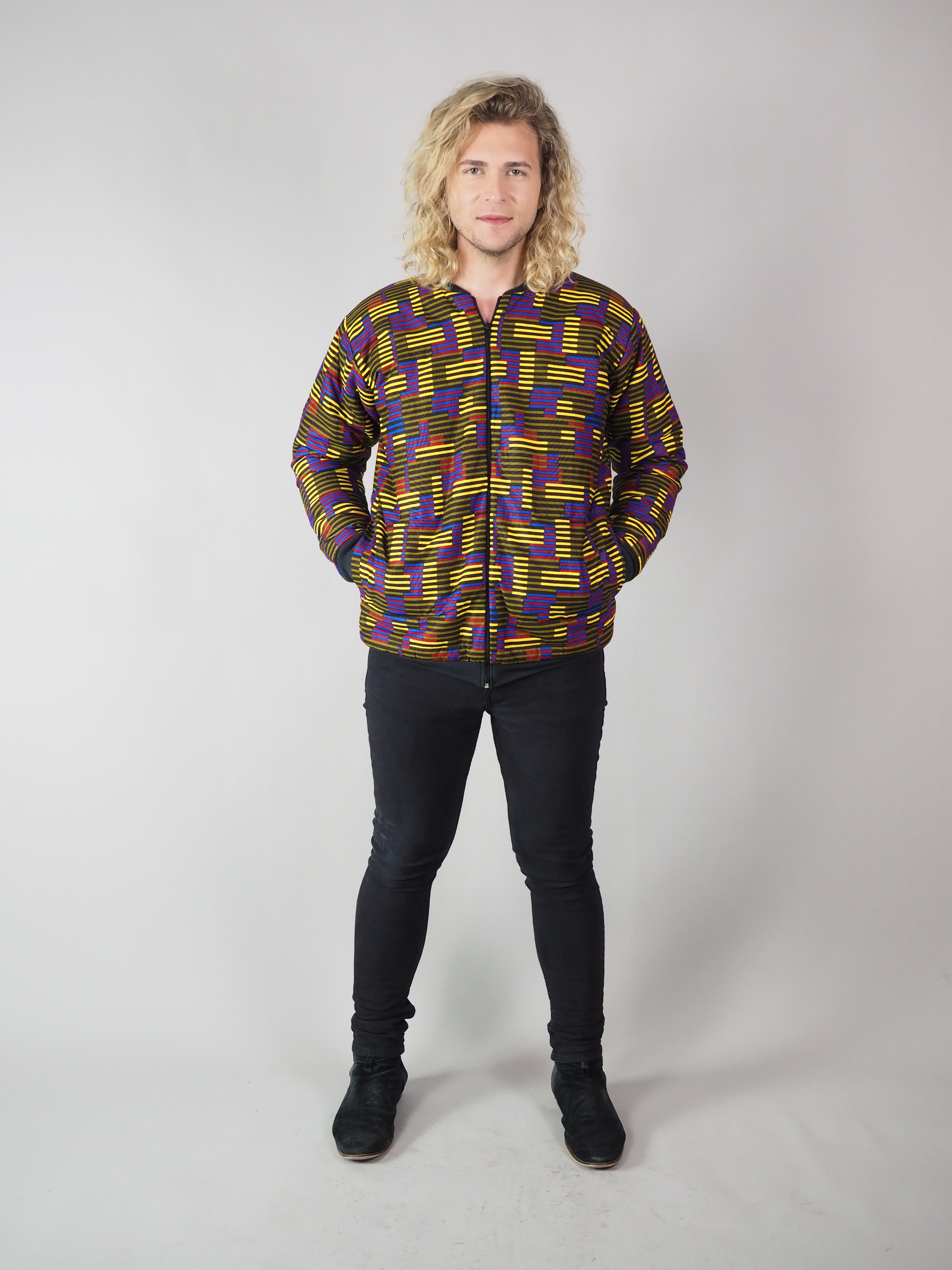 ANADAH AFRICAN PRINT JACKET - Afreekline