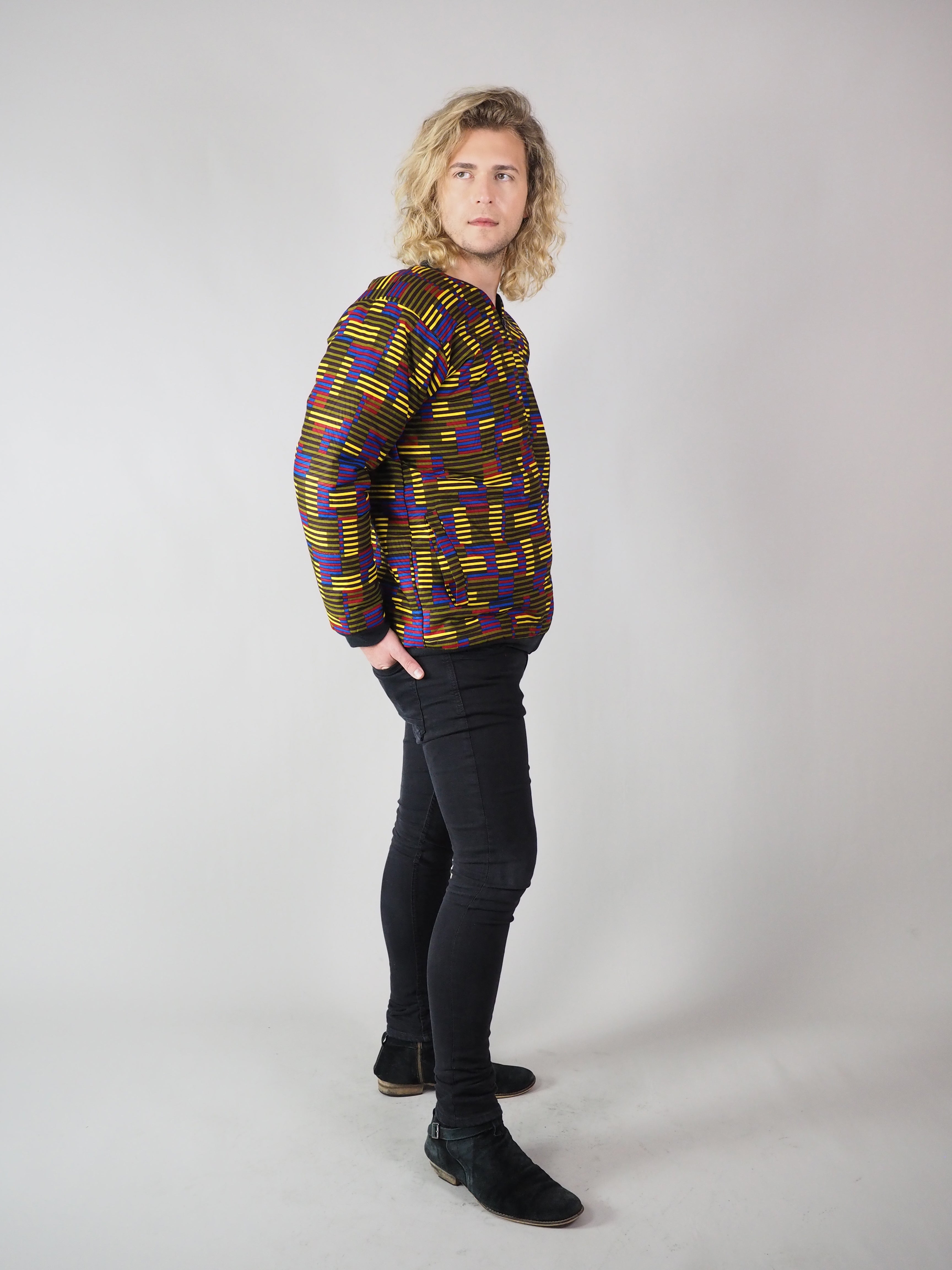 ANADAH AFRICAN PRINT JACKET - Afreekline