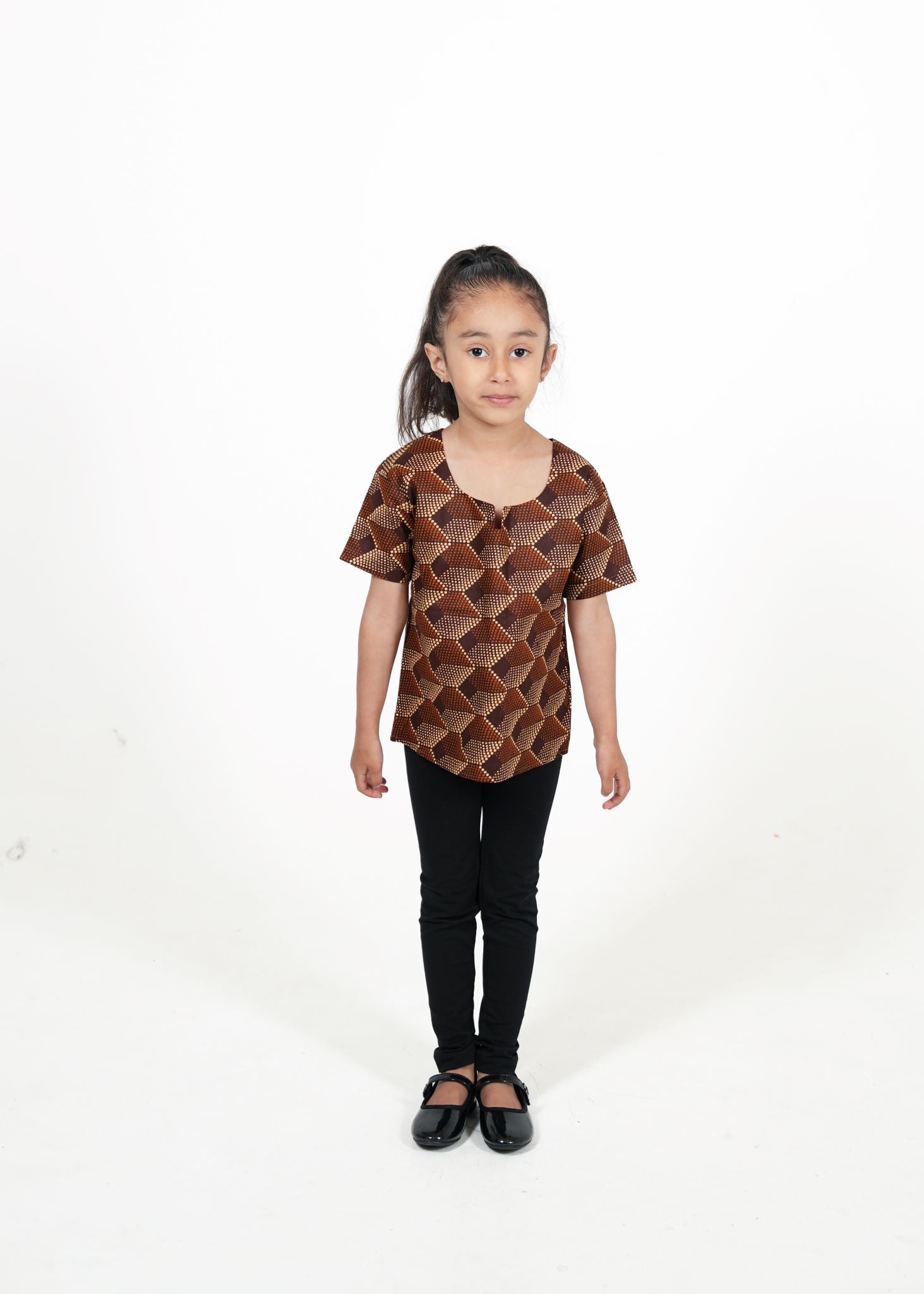 Geovanna African Print Kids' Unisex Shirt