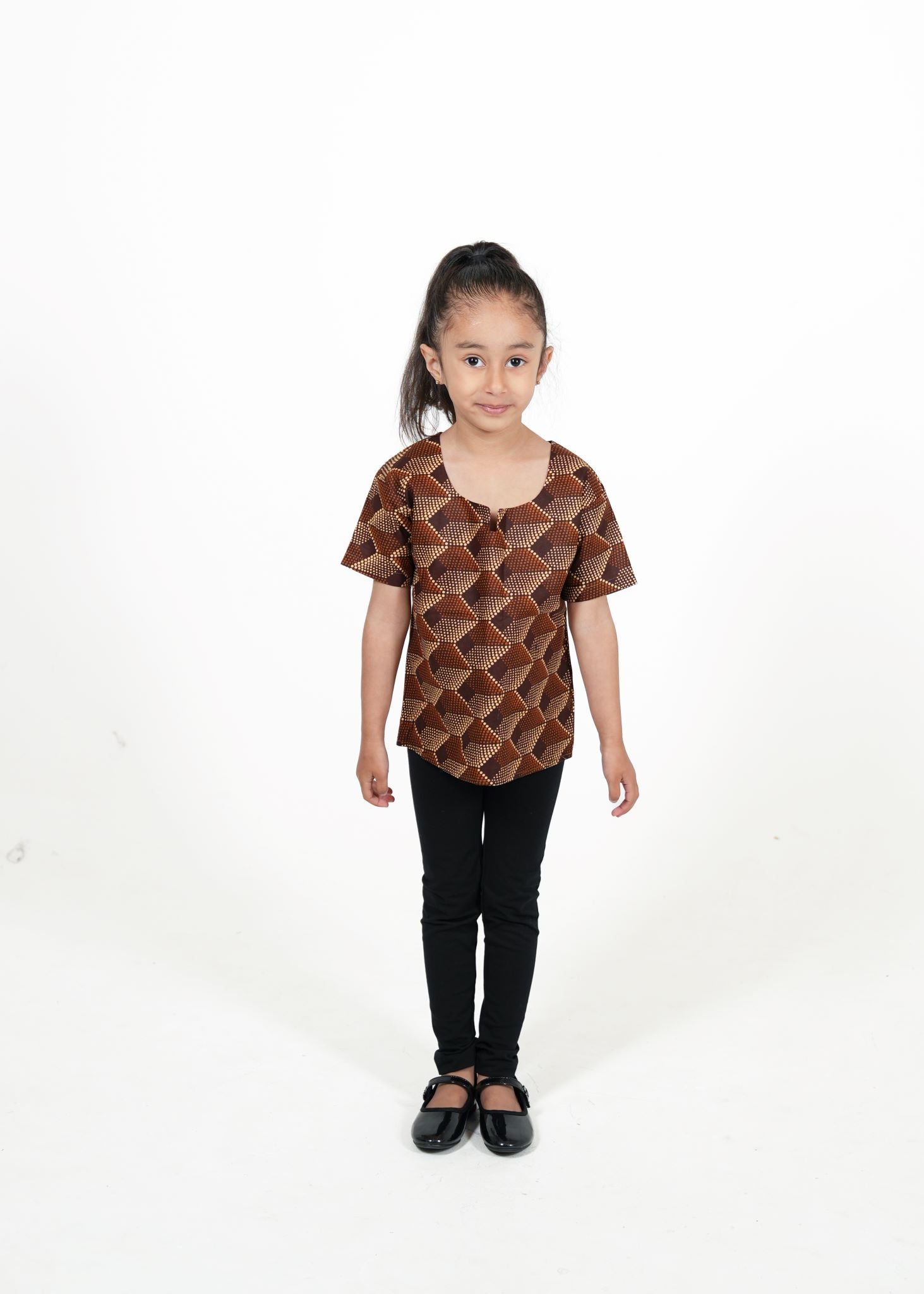 Geovanna African Print Kids' Unisex Shirt