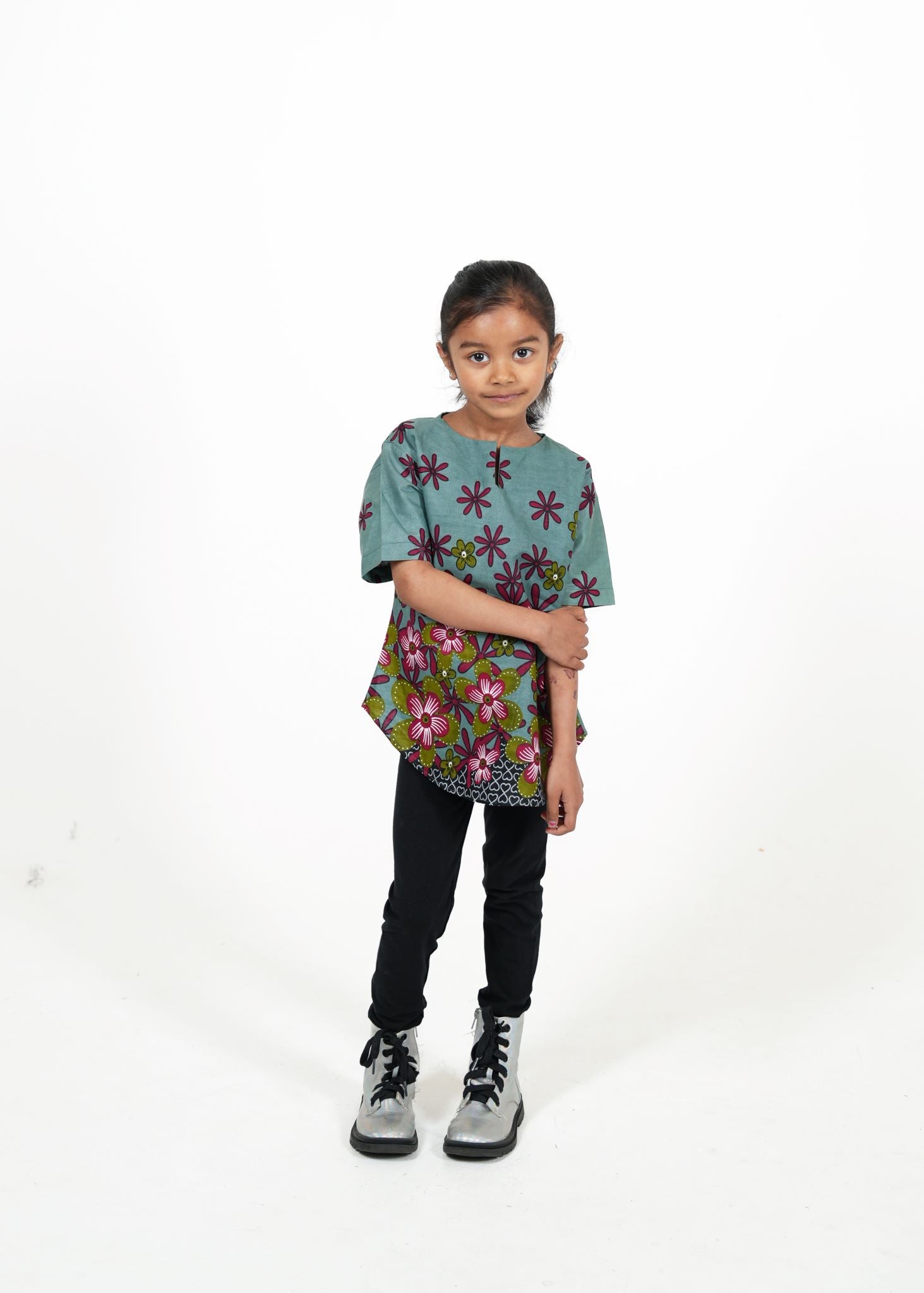 Kids' Floral Dream African Print Shirt