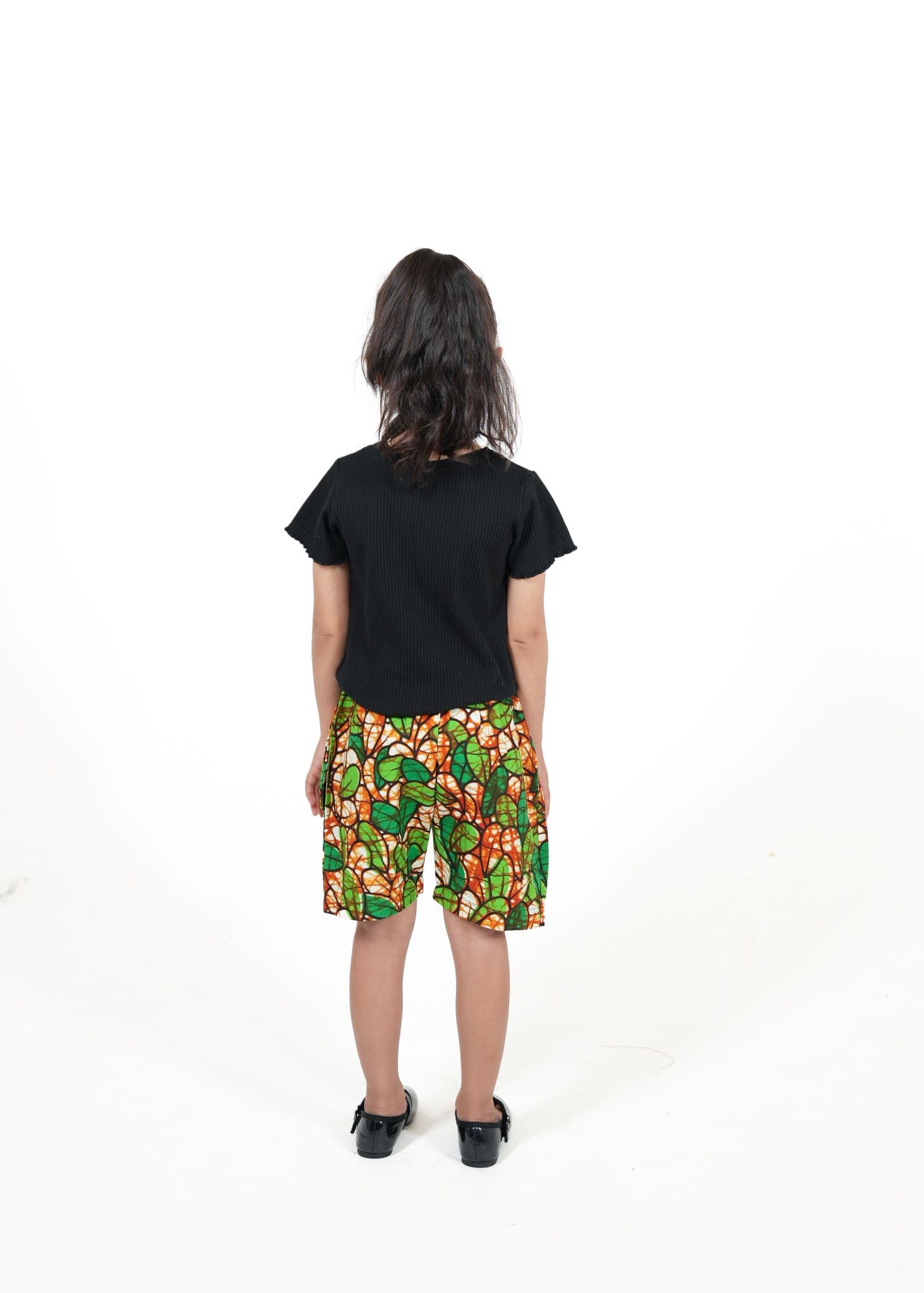 Kids Telia African Print Shorts