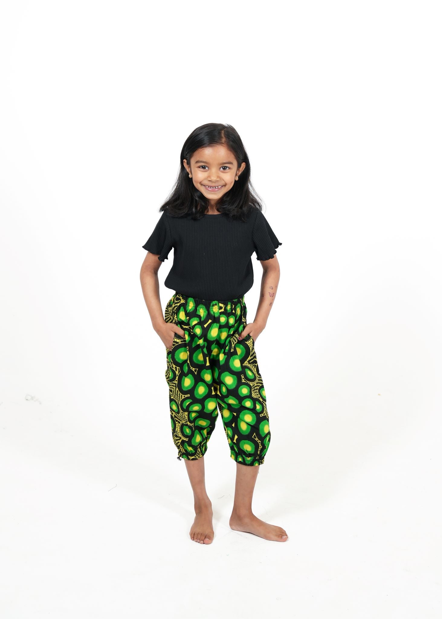 Kids' Trolo African Print Pants