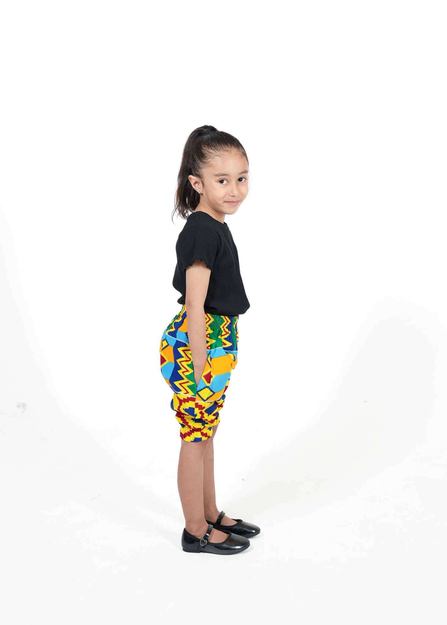 Kids Joy African Print Shorts