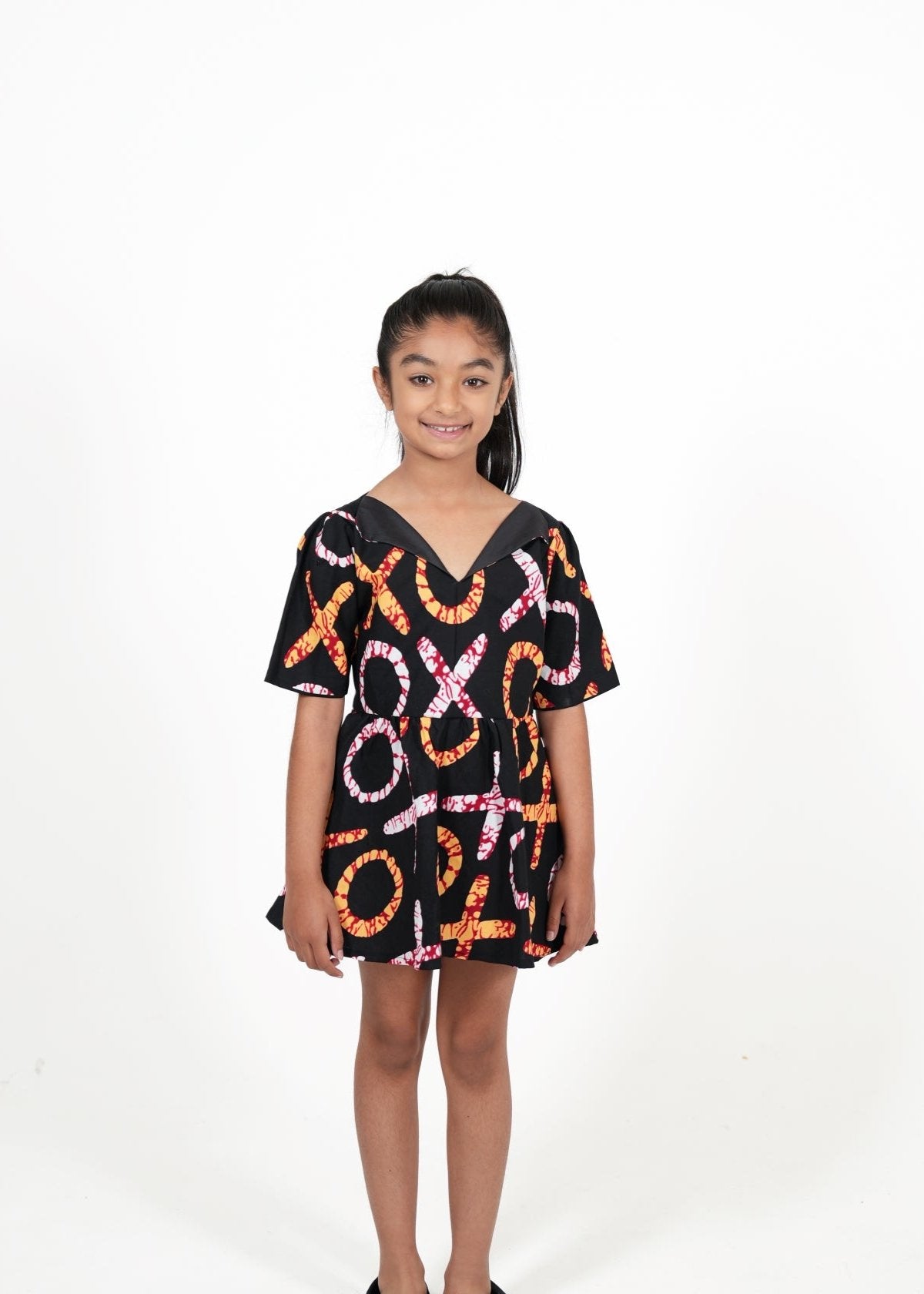 Praise African Print Kids Dress