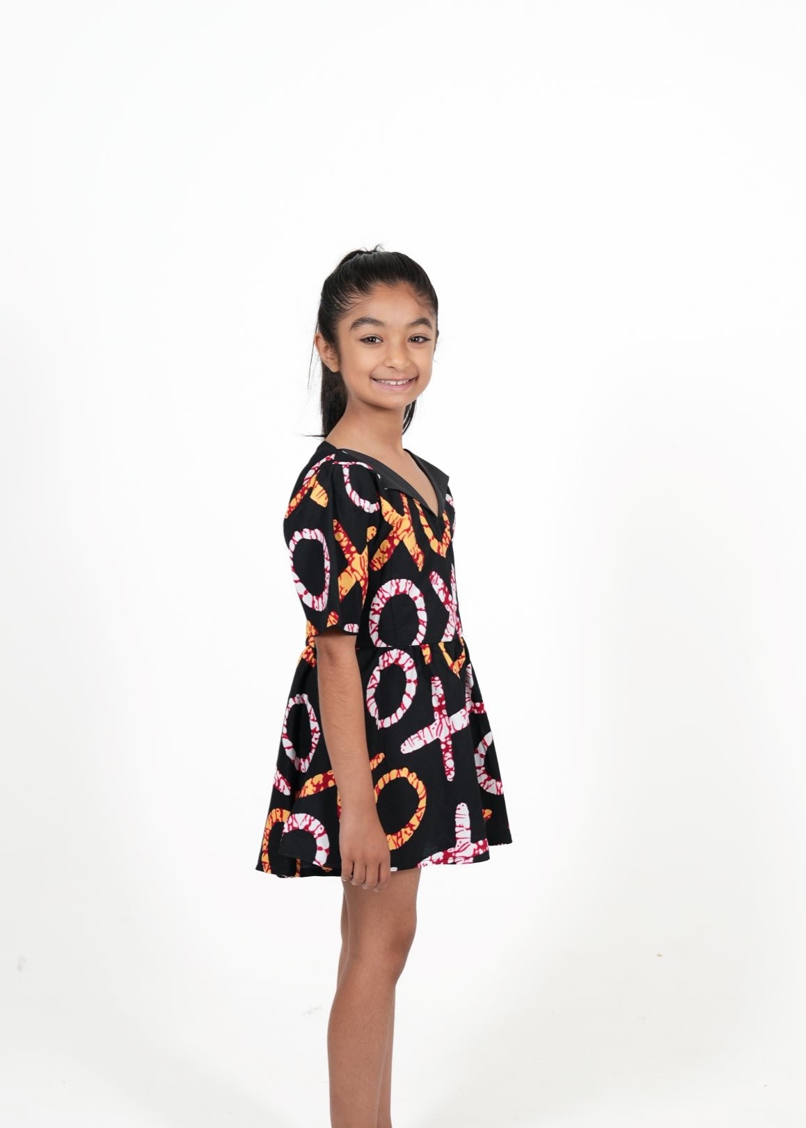 Praise African Print Kids Dress