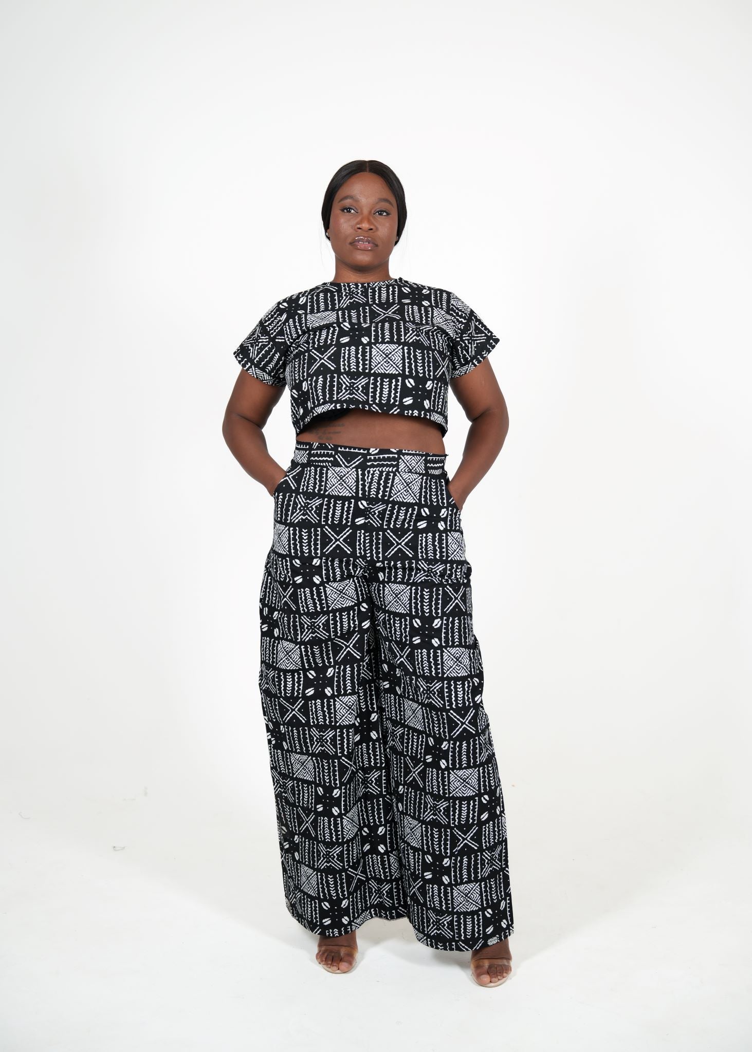 African Print Sahara Two-Piece Set