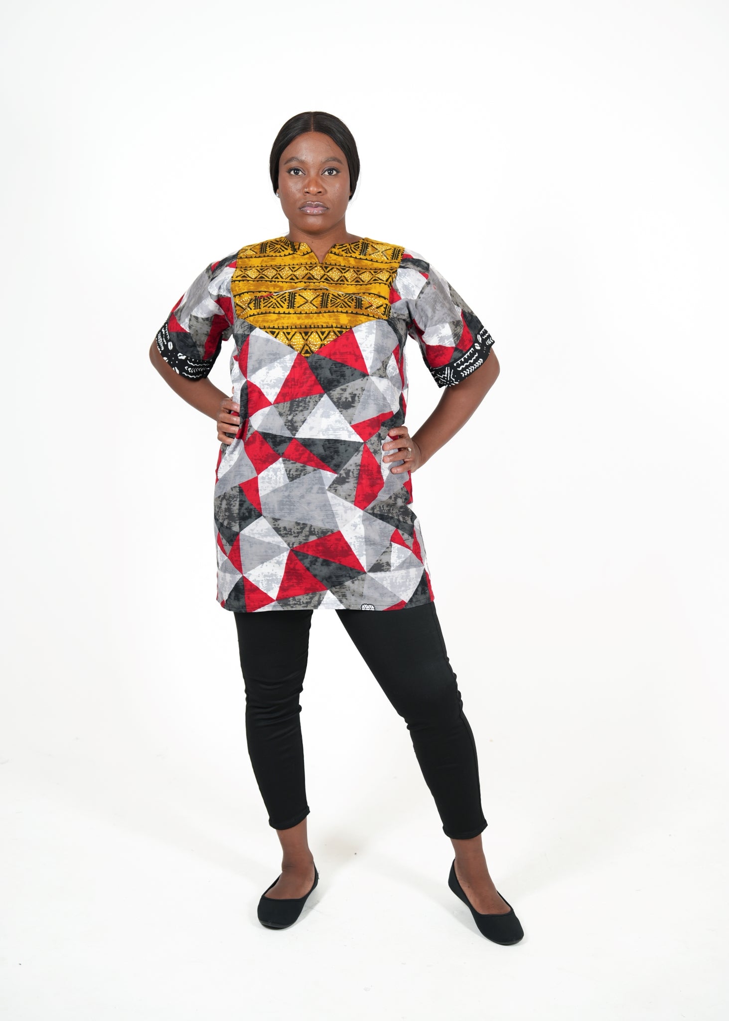 Poua African Print Shirt