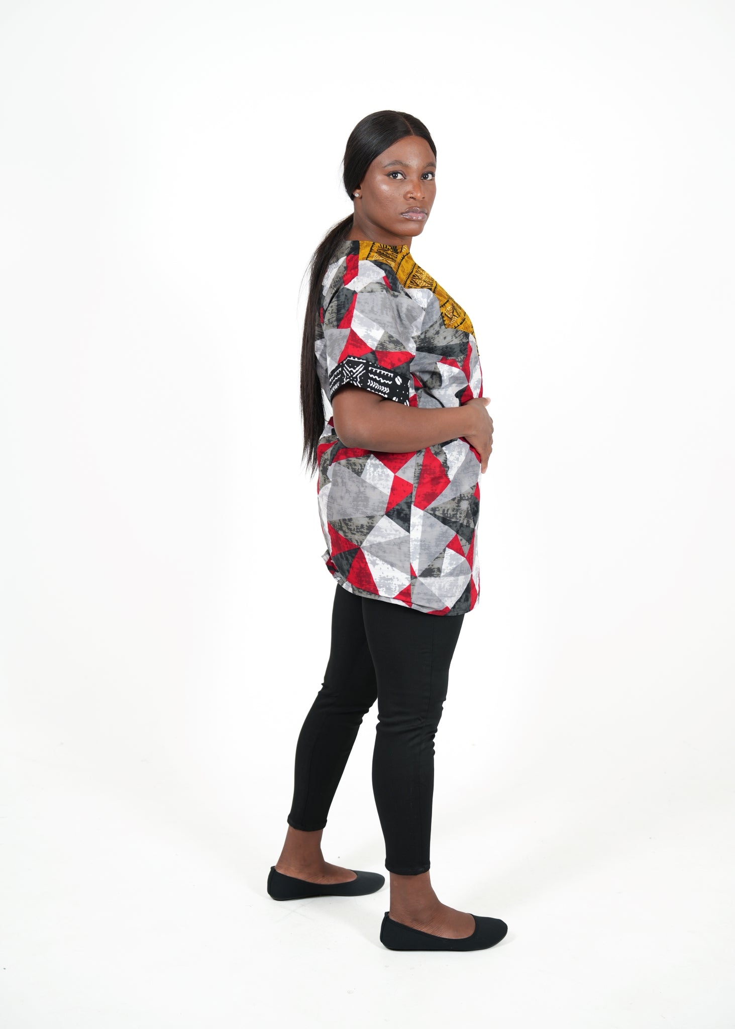 Poua African Print Shirt