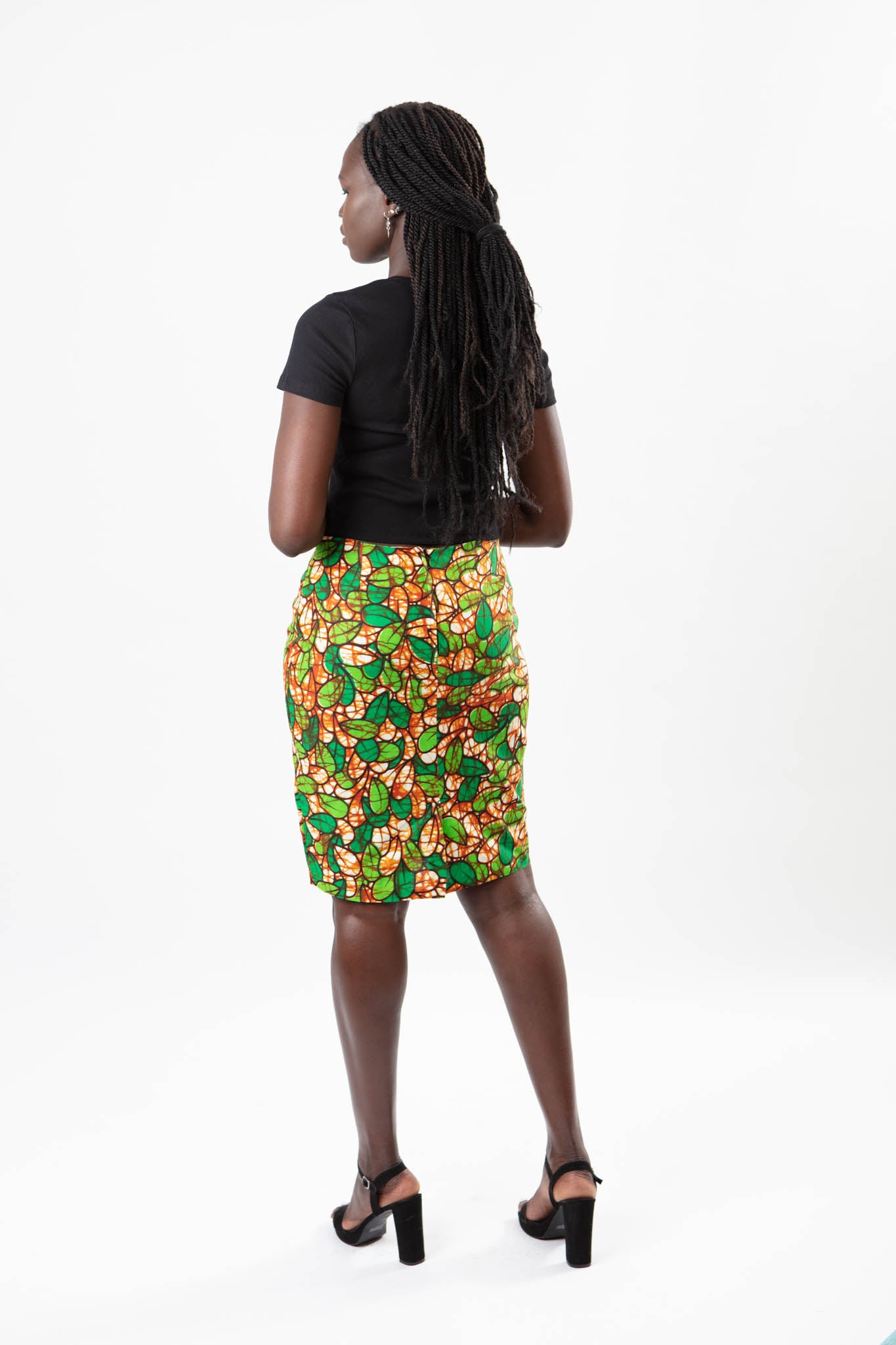 AFRICAN PRINT KITENGE SKIRT