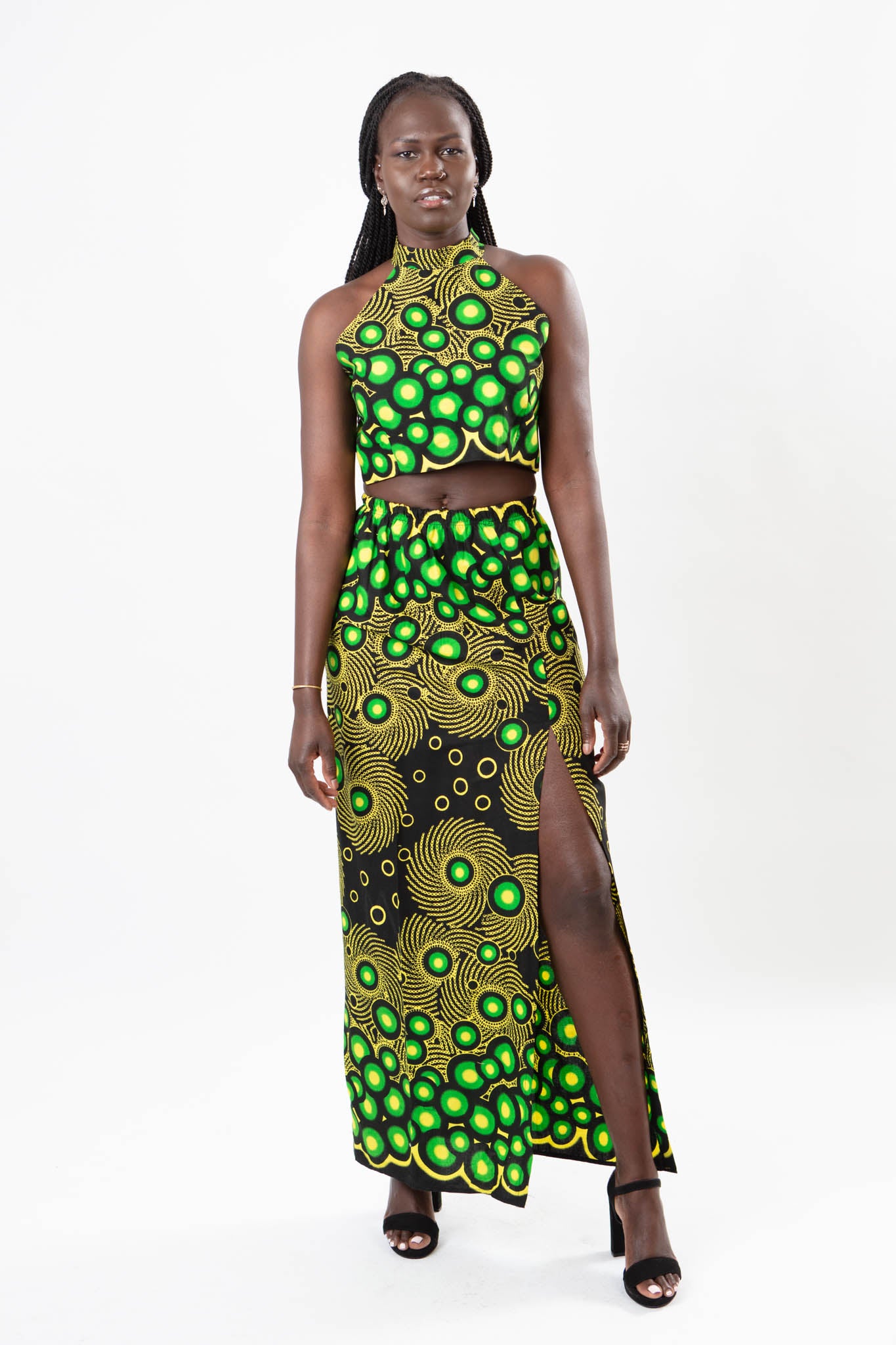 SIENA AFRICAN PRINT LADIES TWO-PIECE