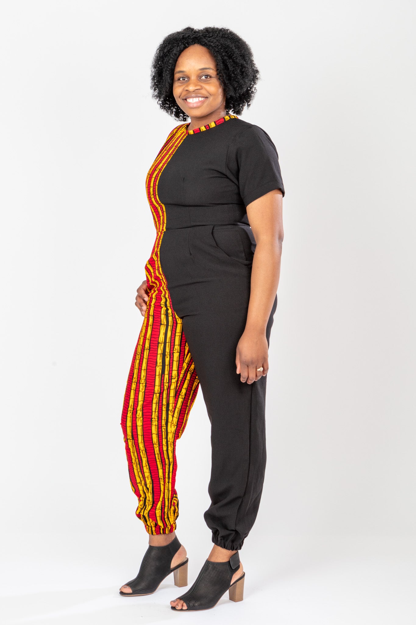 AFRICAN PRINT LADIES COLOURFUL ANKARA JUMPSUIT