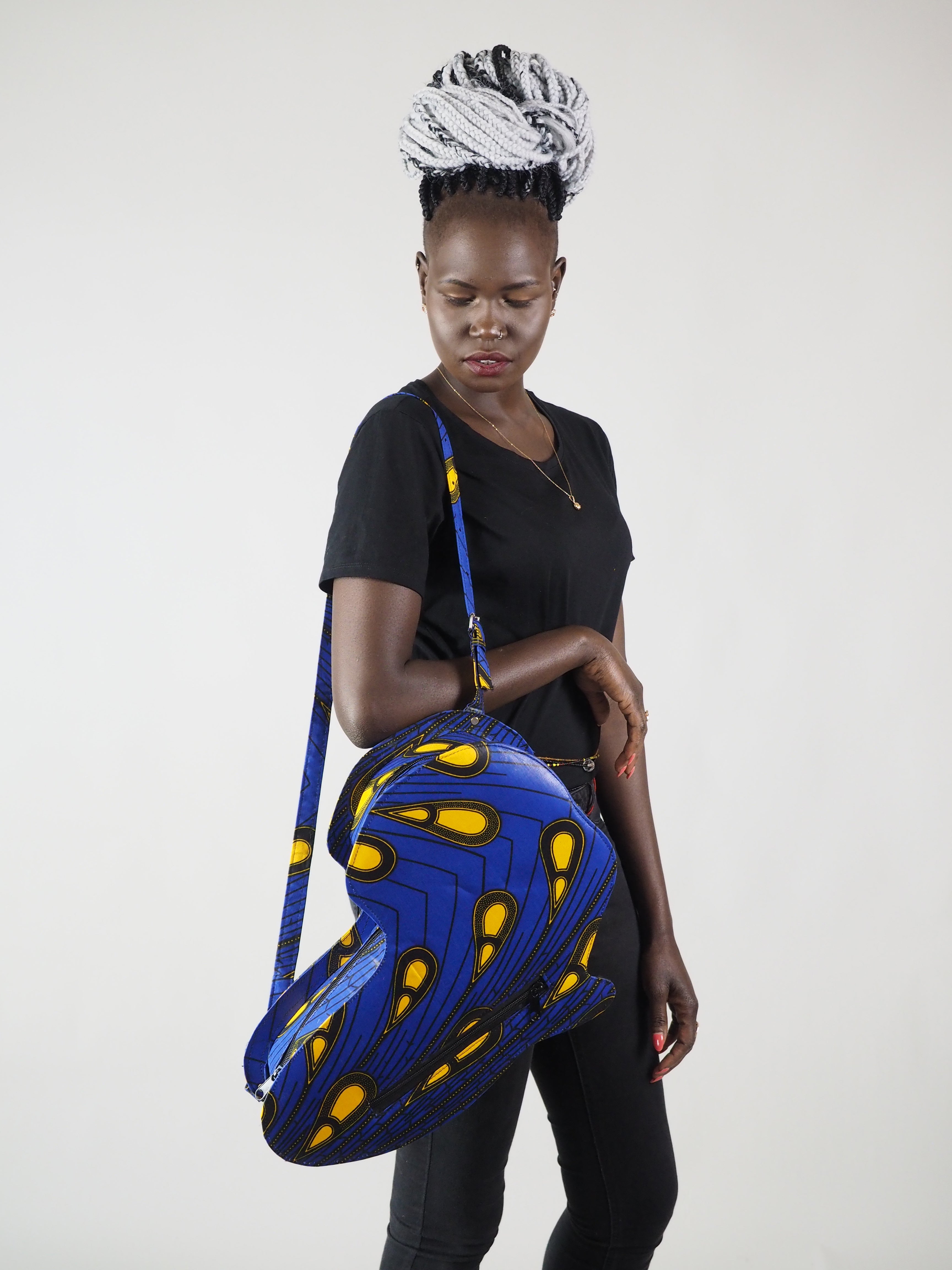 HANDMADE AFRICAN MAP OBYIE BACK PACK - Afreekline