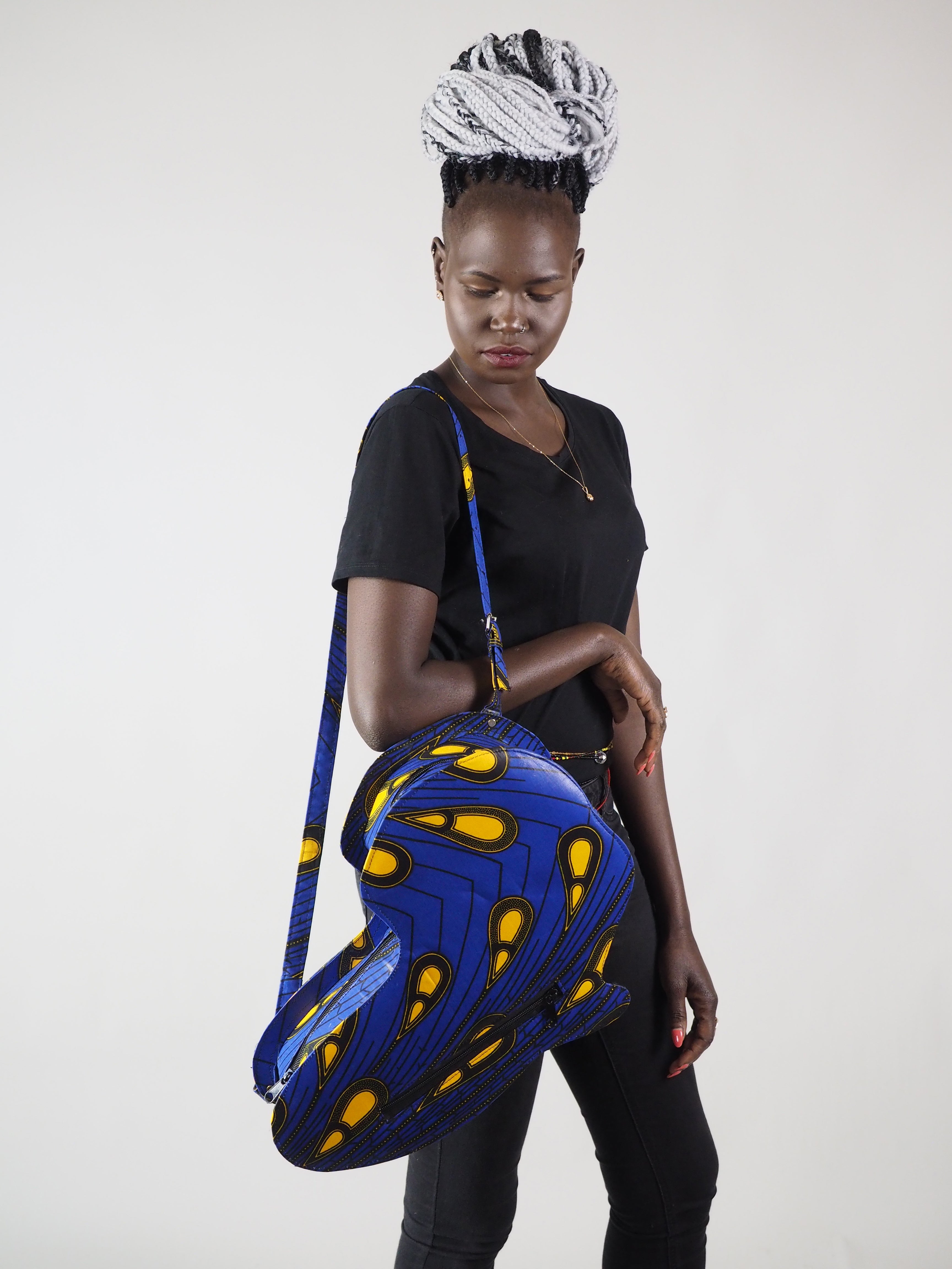 HANDMADE AFRICAN MAP OBYIE BACK PACK - Afreekline