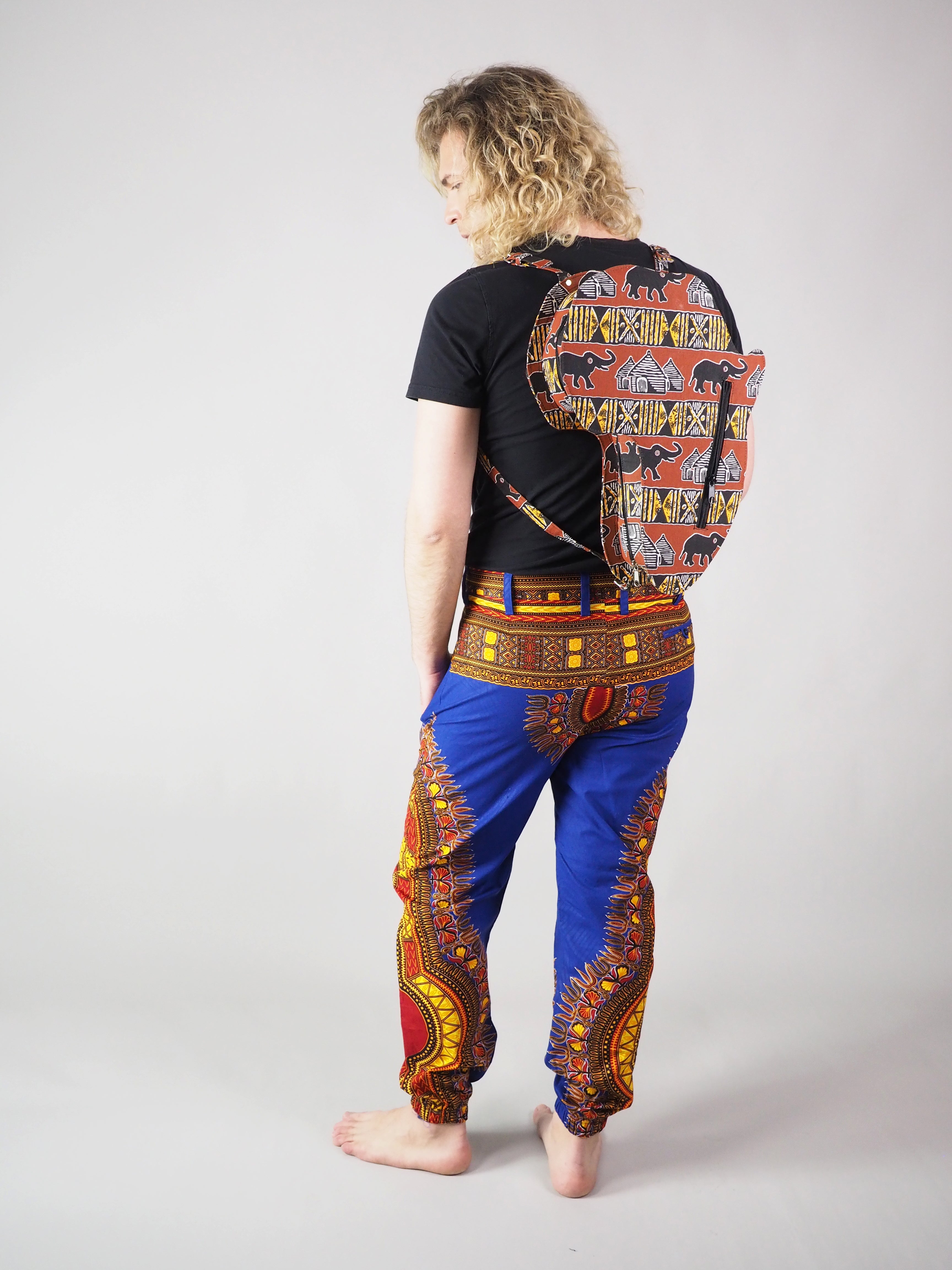 HANDMADE AFRICAN MAP JEON BACK PACK - Afreekline