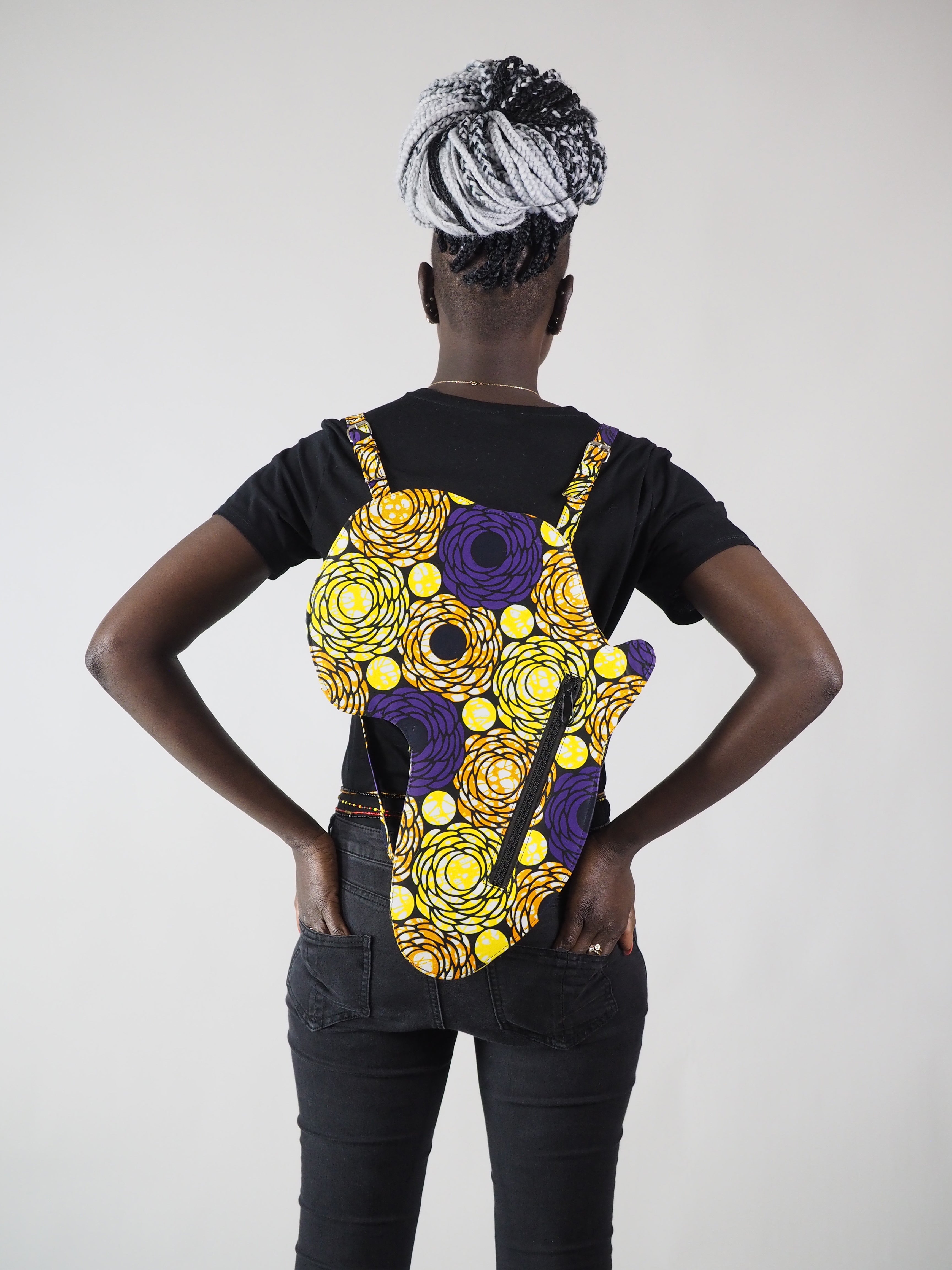 HANDMADE AFRICAN MAP TYNER BACK PACK - Afreekline