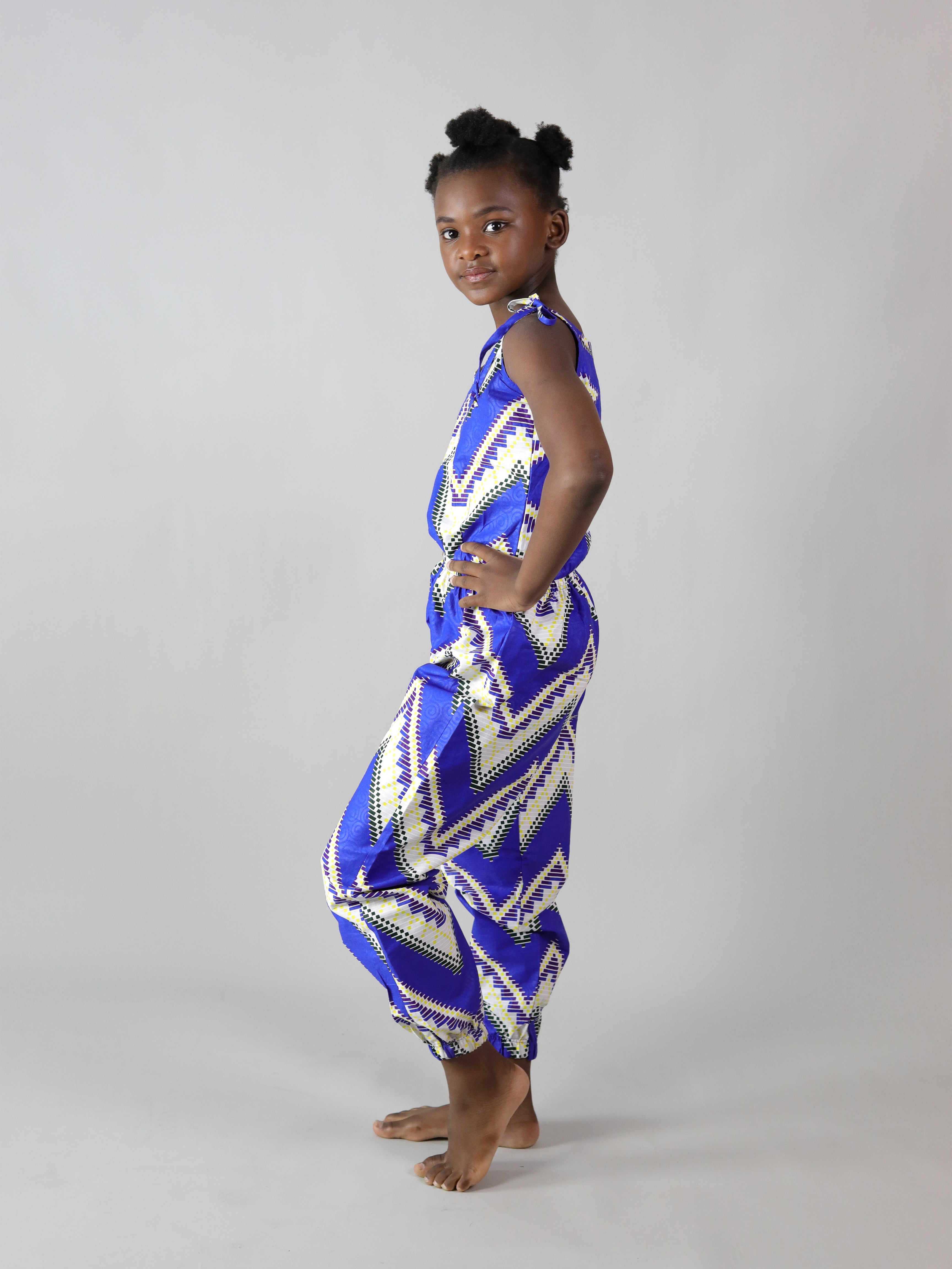 WAYA AFRICAN PRINT KIDS JUMPSUIT - Afreekline