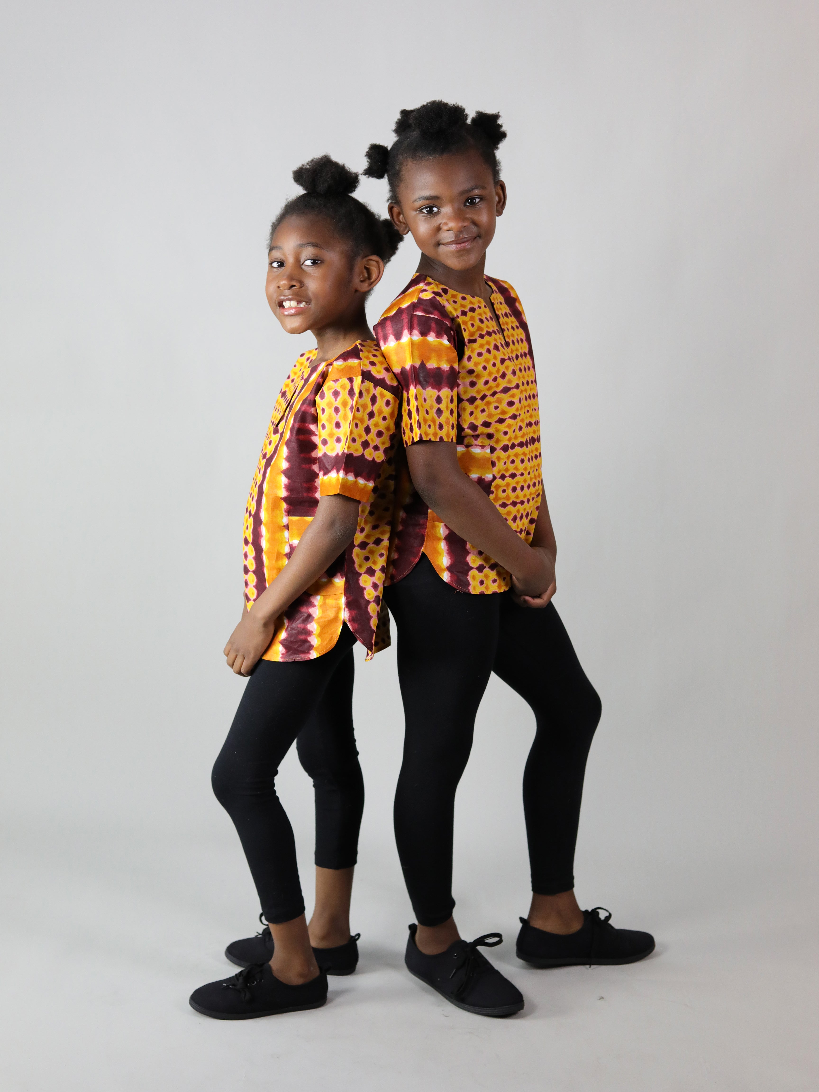 TILI AFRICAN PRINT KIDS SHIRT - Afreekline