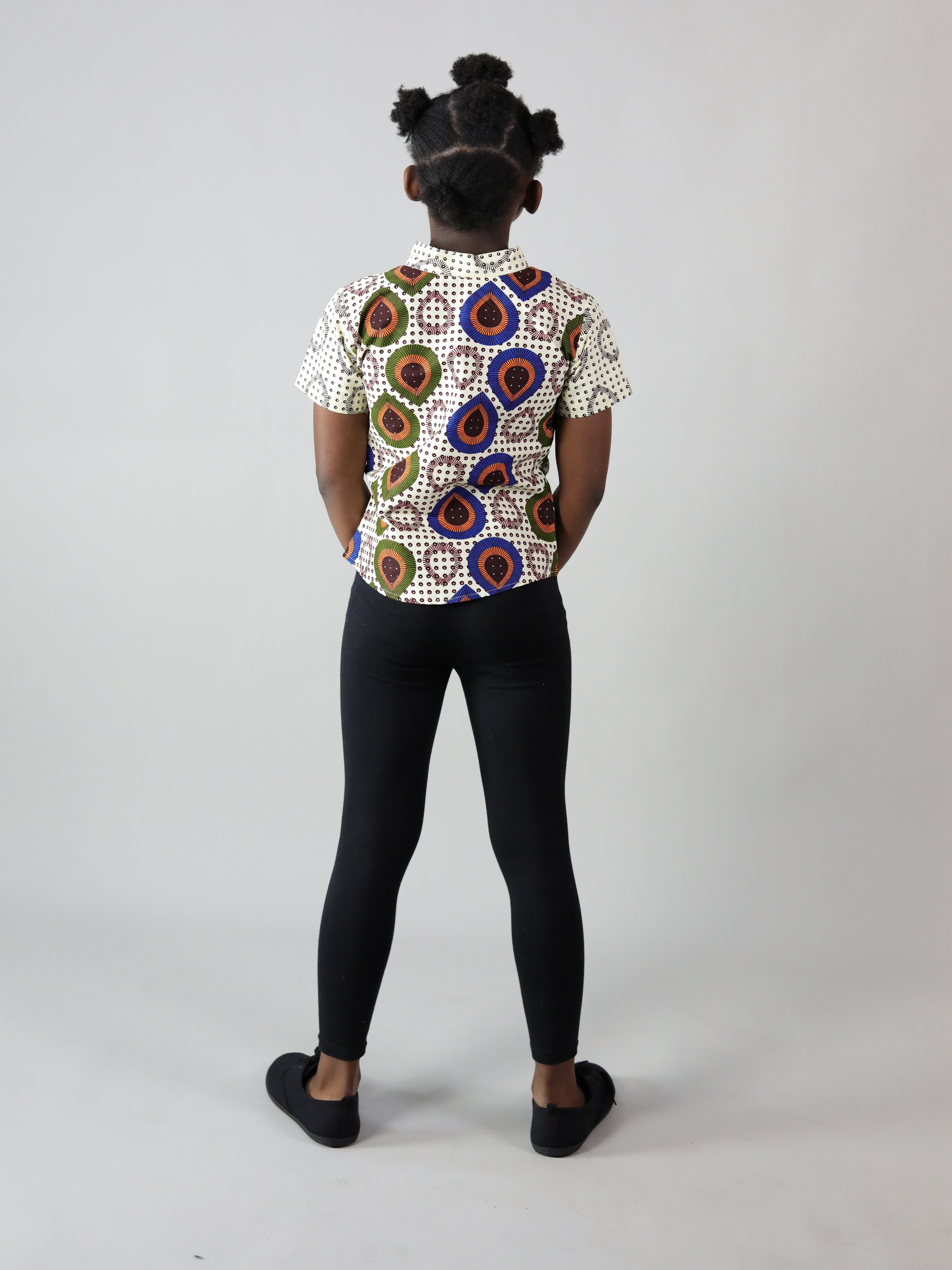 MIYANI AFRICAN PRINT KIDS SHIRT - Afreekline