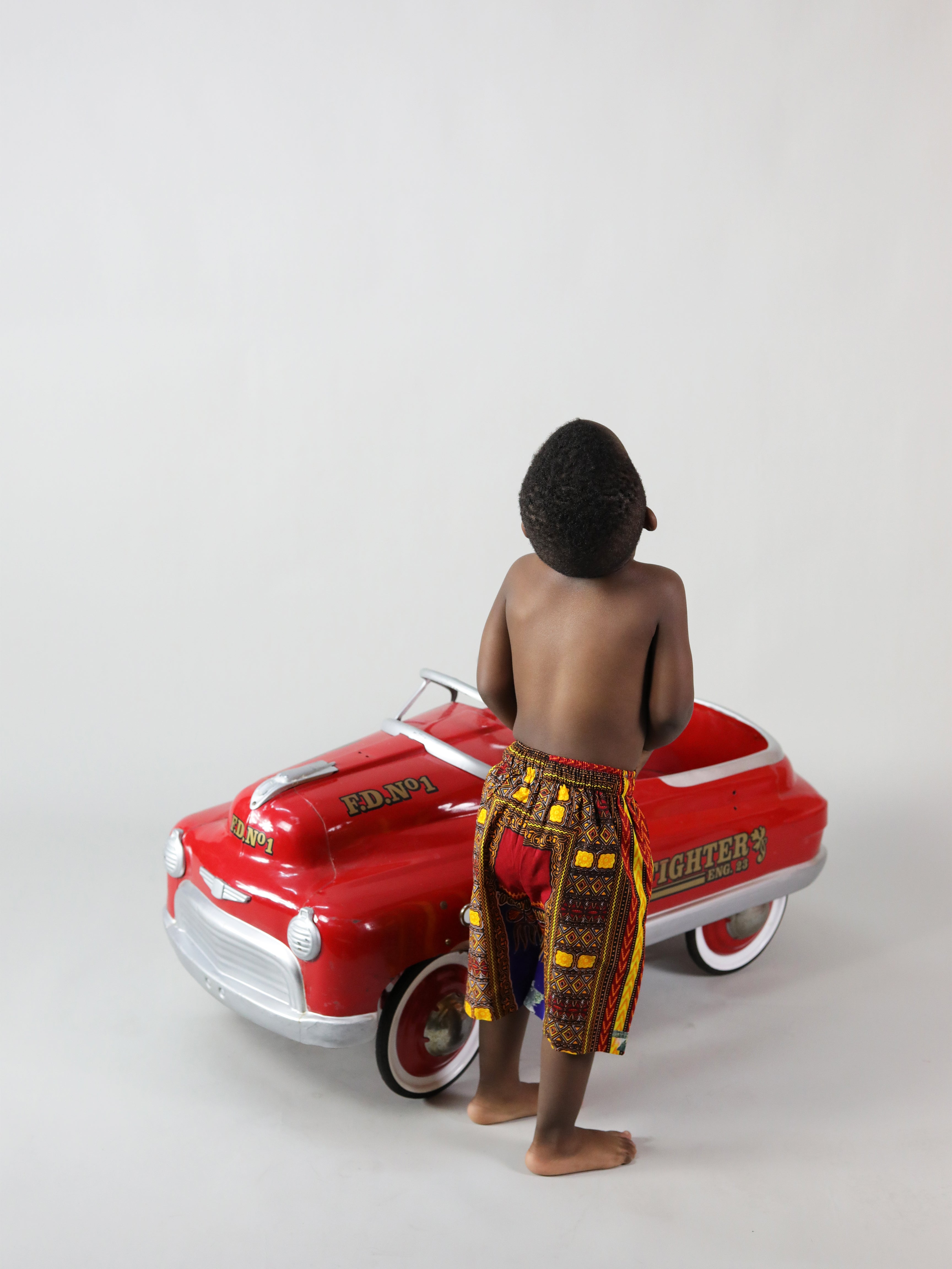 GNATH AFRICAN PRINT KIDS SHORT - Afreekline