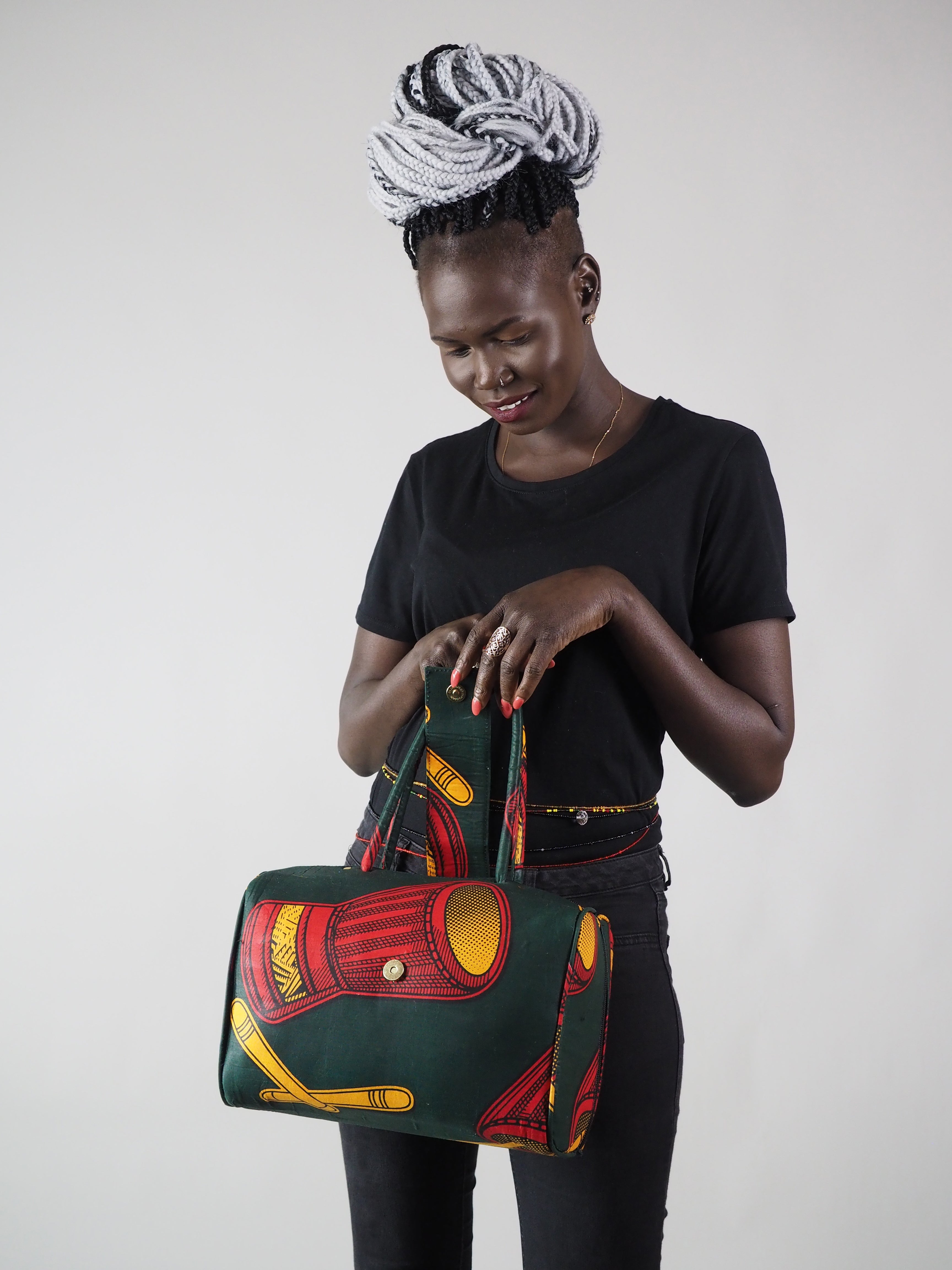 OANAYA AFRICAN PRINT HANDMADE HANDBAG - Afreekline