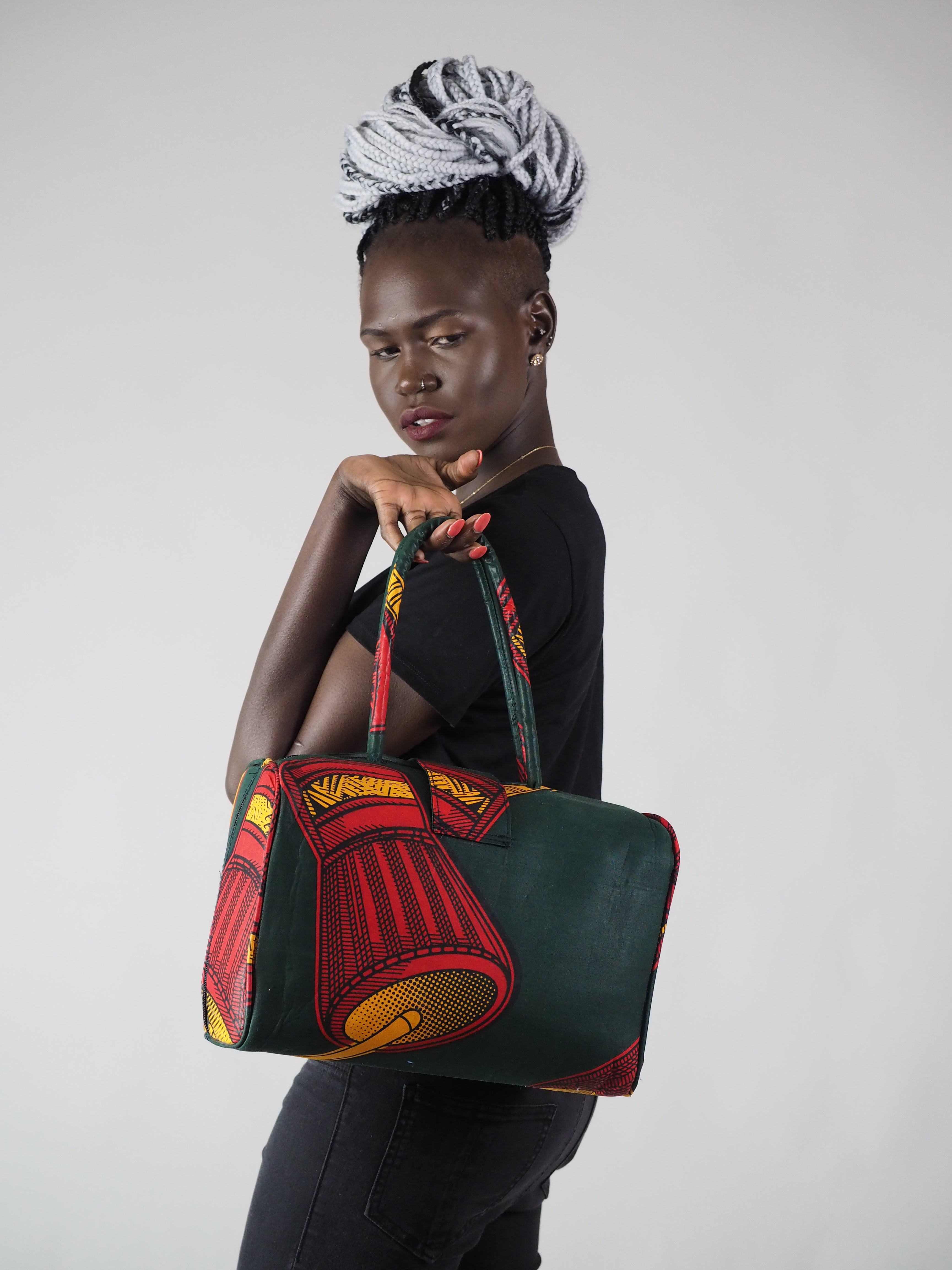 OANAYA AFRICAN PRINT HANDMADE HANDBAG - Afreekline