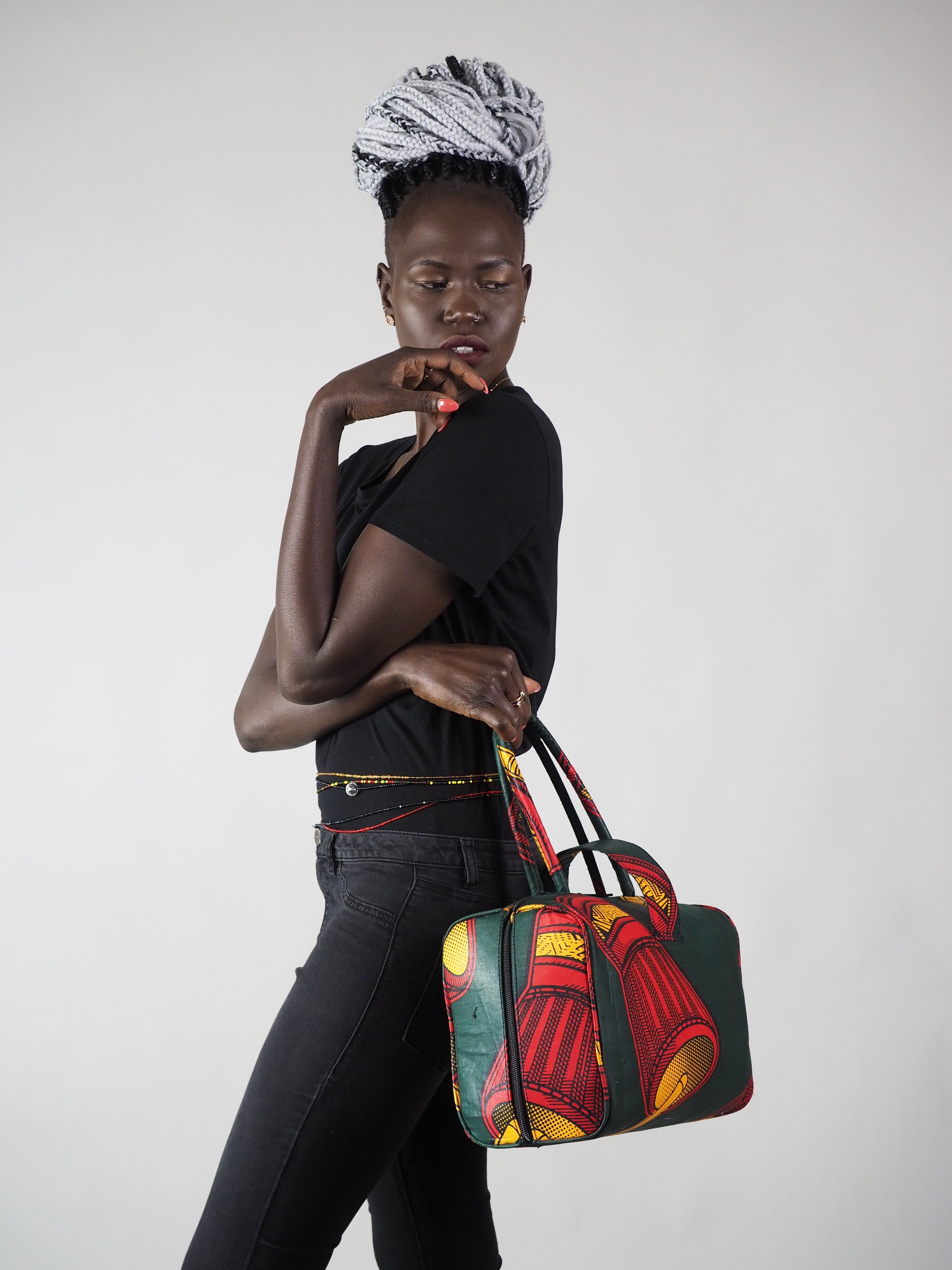 OANAYA AFRICAN PRINT HANDMADE HANDBAG - Afreekline