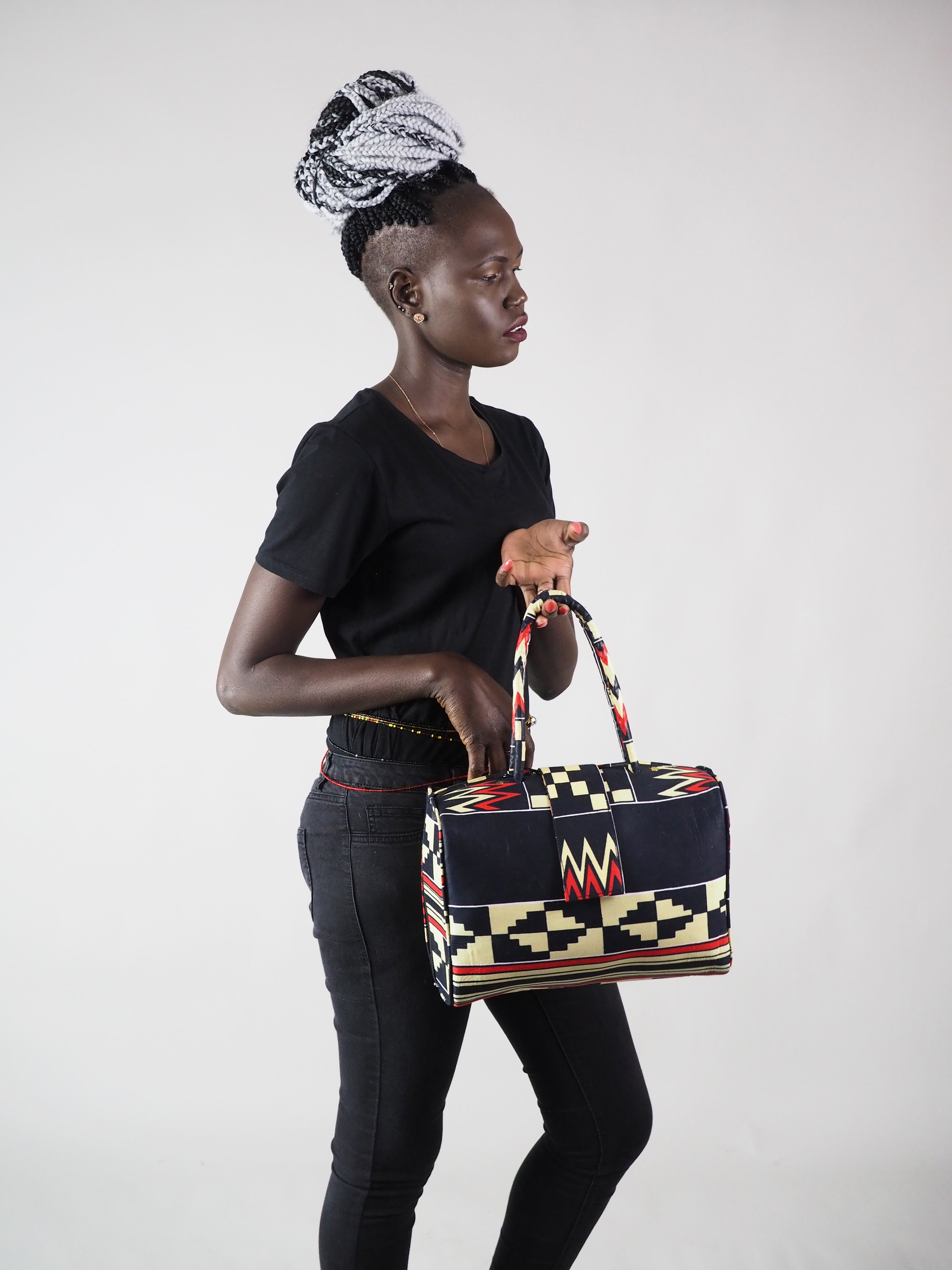 OANAYA AFRICAN PRINT HANDMADE HANDBAG - Afreekline