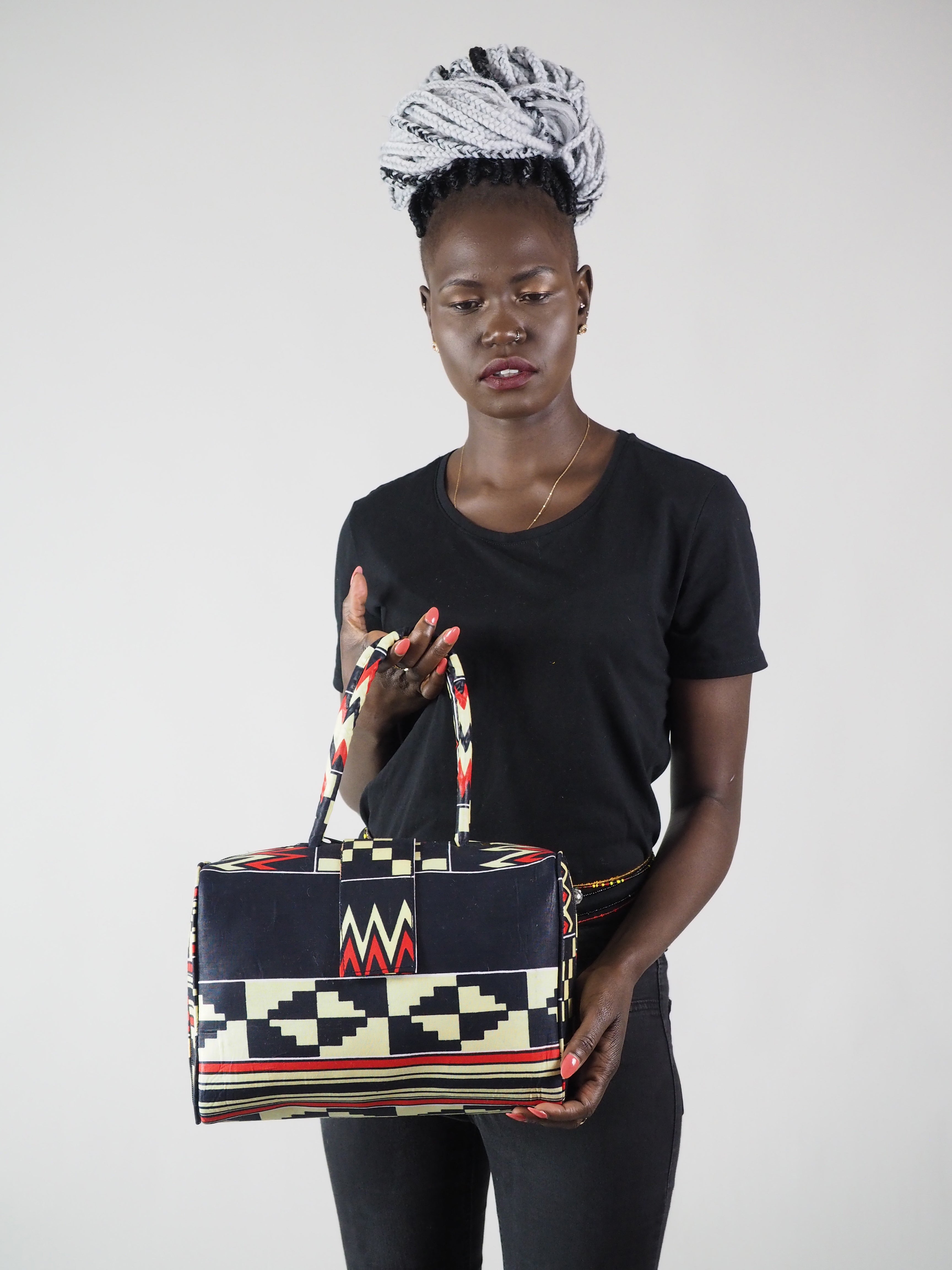 OANAYA AFRICAN PRINT HANDMADE HANDBAG - Afreekline