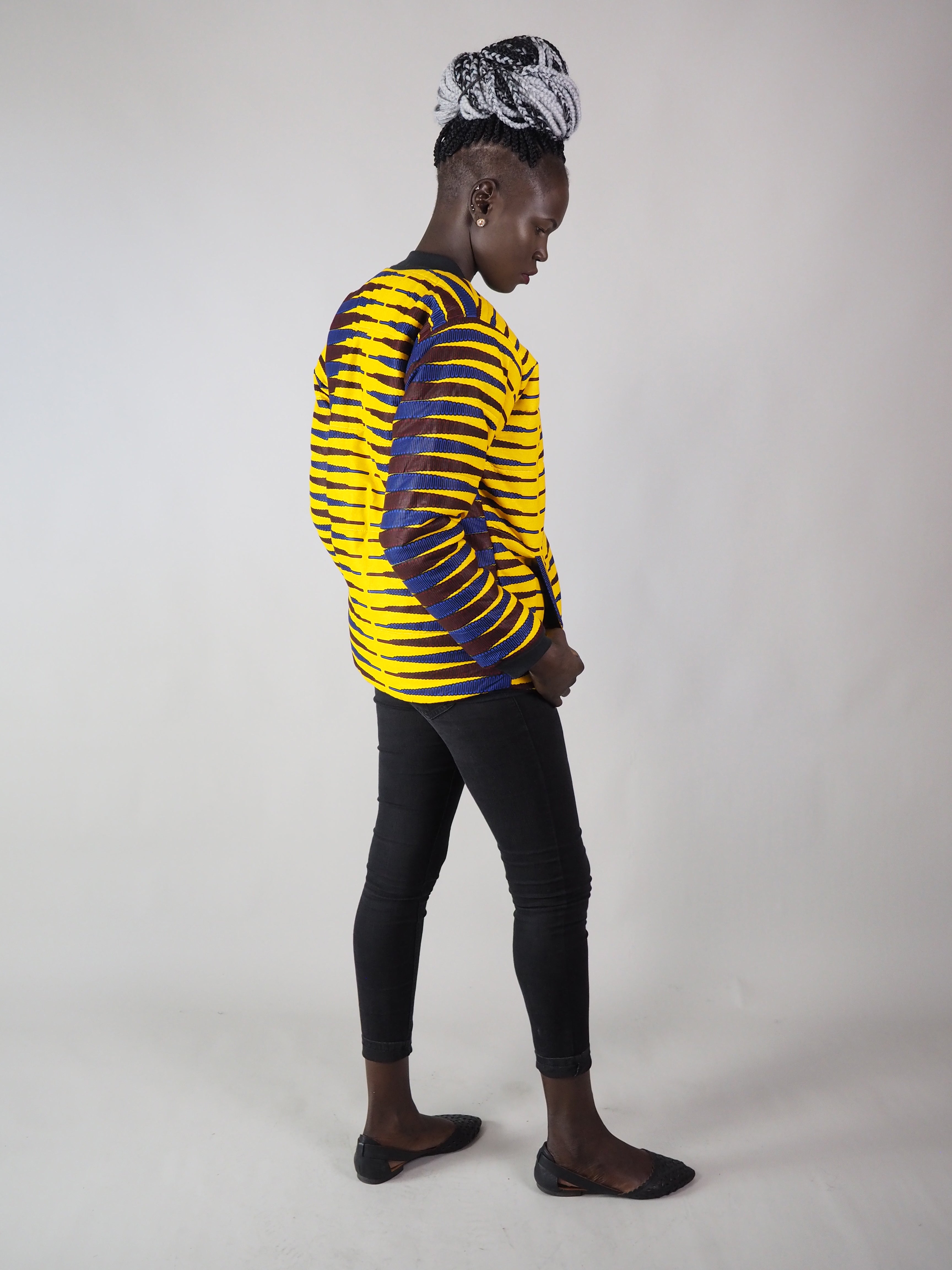 KINA AFRICAN PRINT JACKET - Afreekline