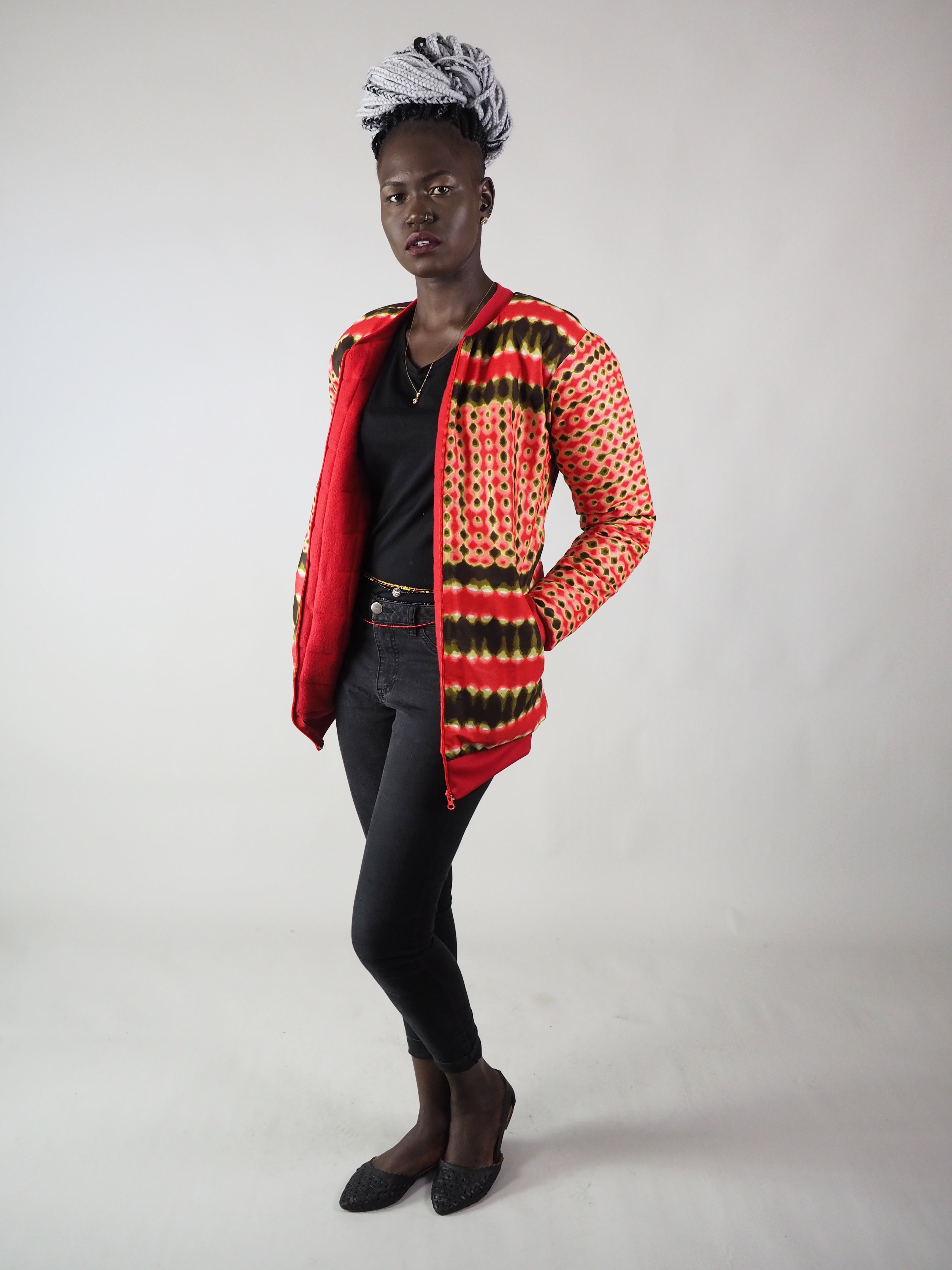 BENAH AFRICAN PRINT JACKET - Afreekline