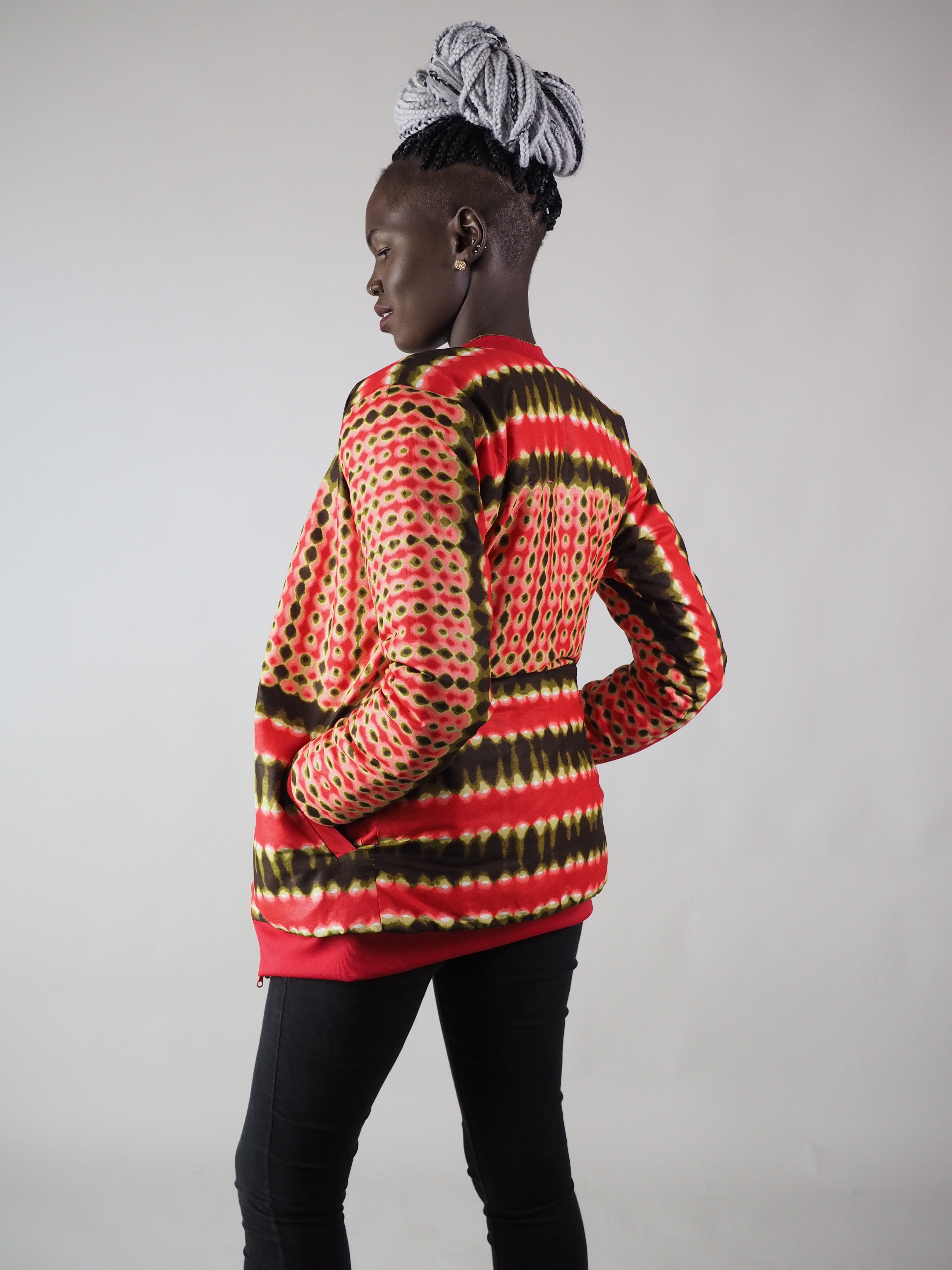 BENAH AFRICAN PRINT JACKET - Afreekline