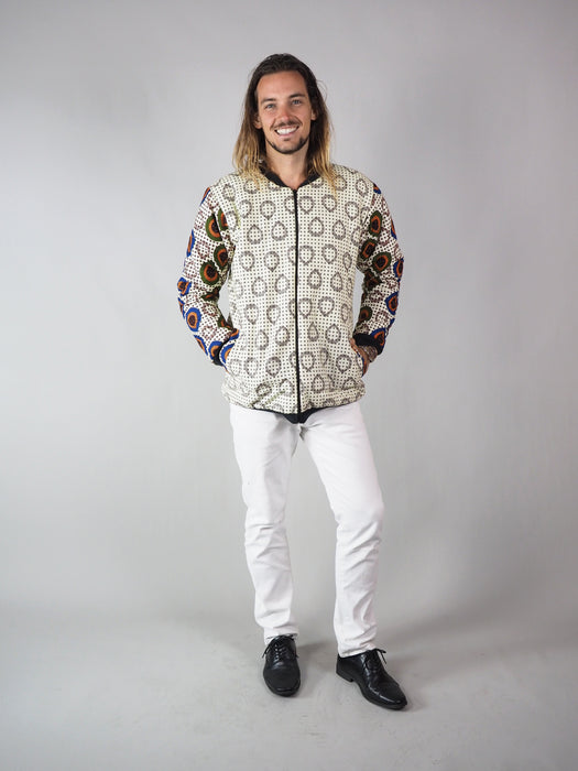 AUKA AFRICAN PRINT JACKET - Afreekline