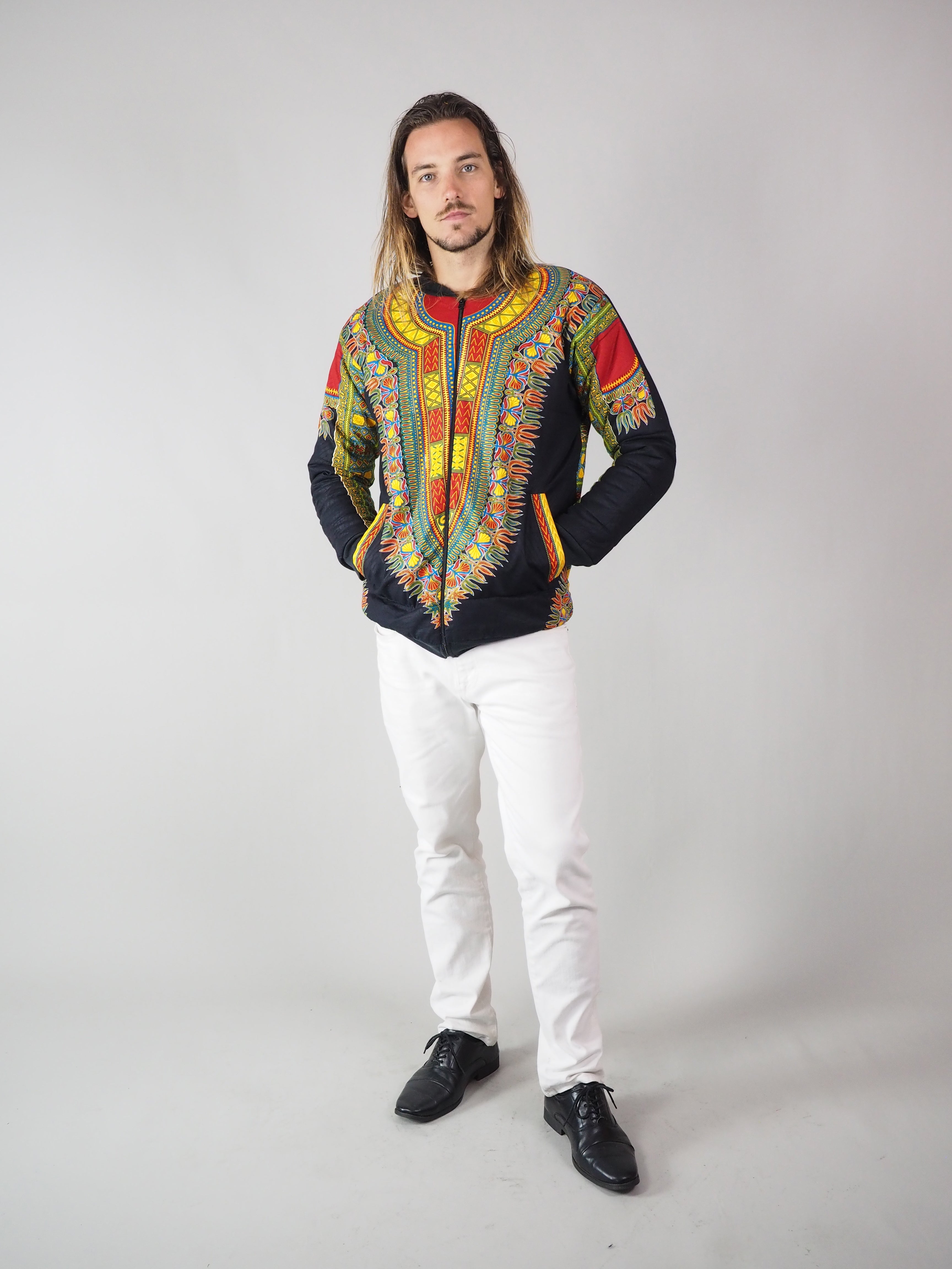 FOLAWA AFRICAN PRINT JACKET - Afreekline