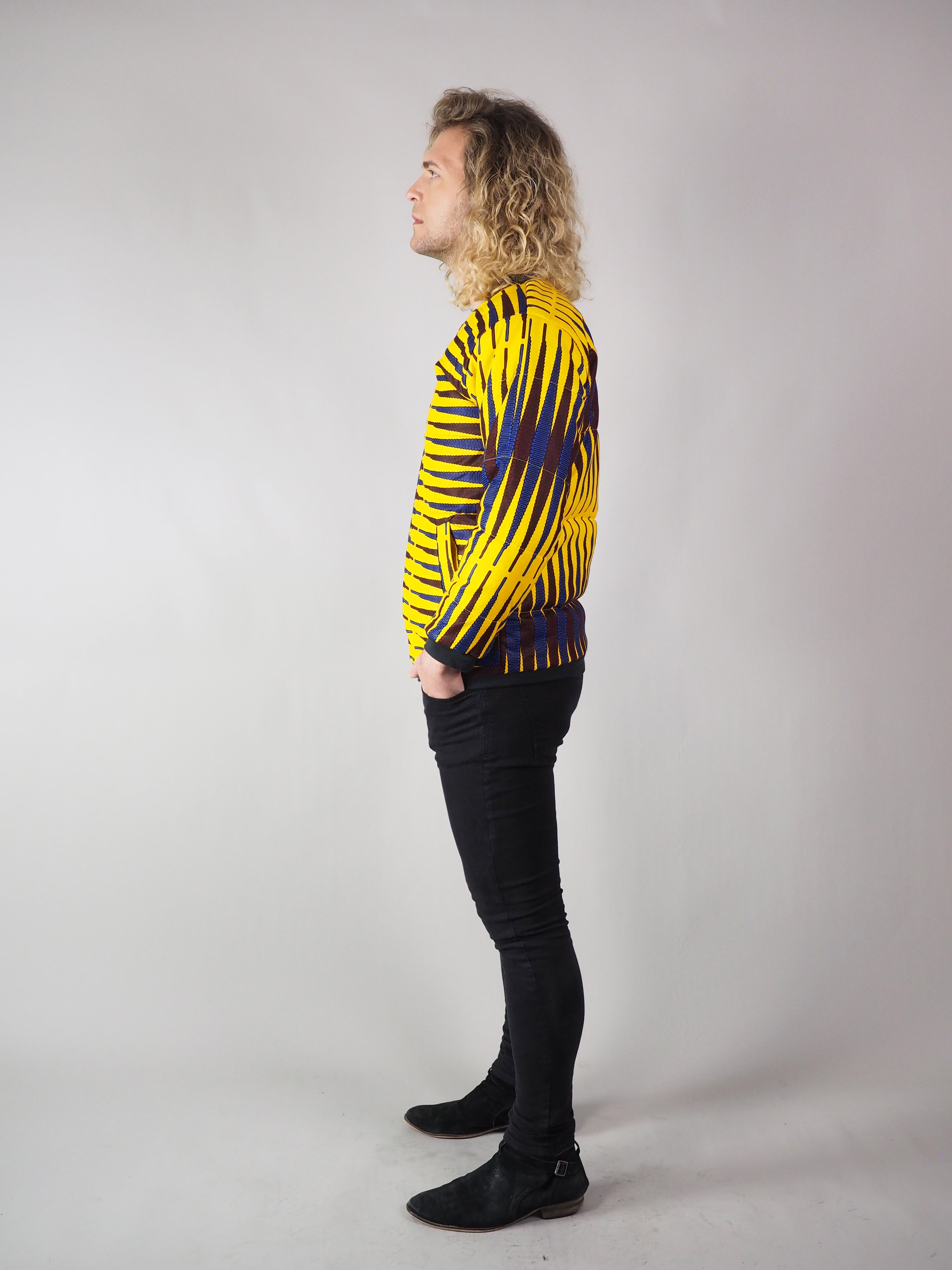 MONALO AFRICAN PRINT JACKET - Afreekline