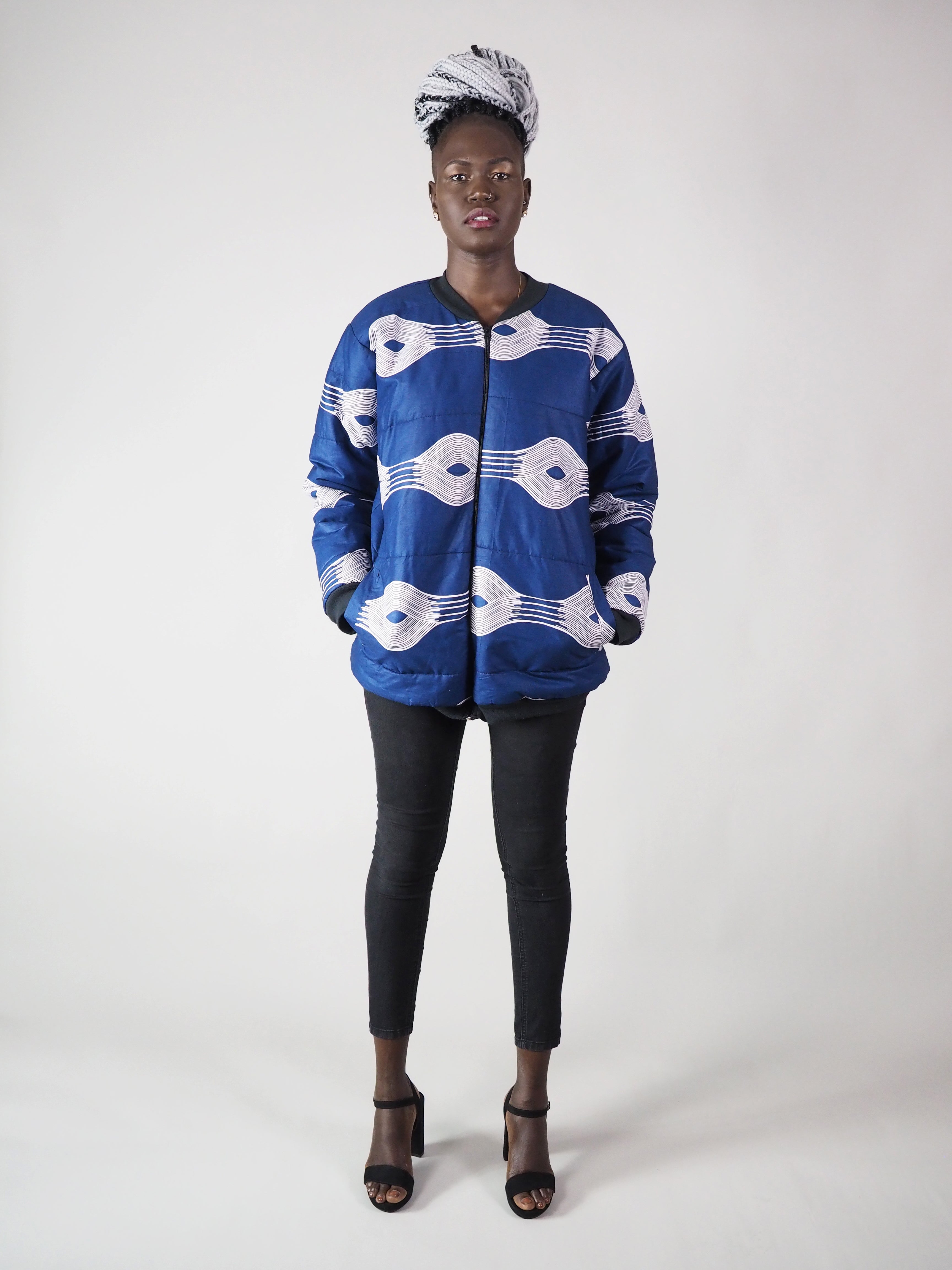 BULENA AFRICAN PRINT JACKET - Afreekline