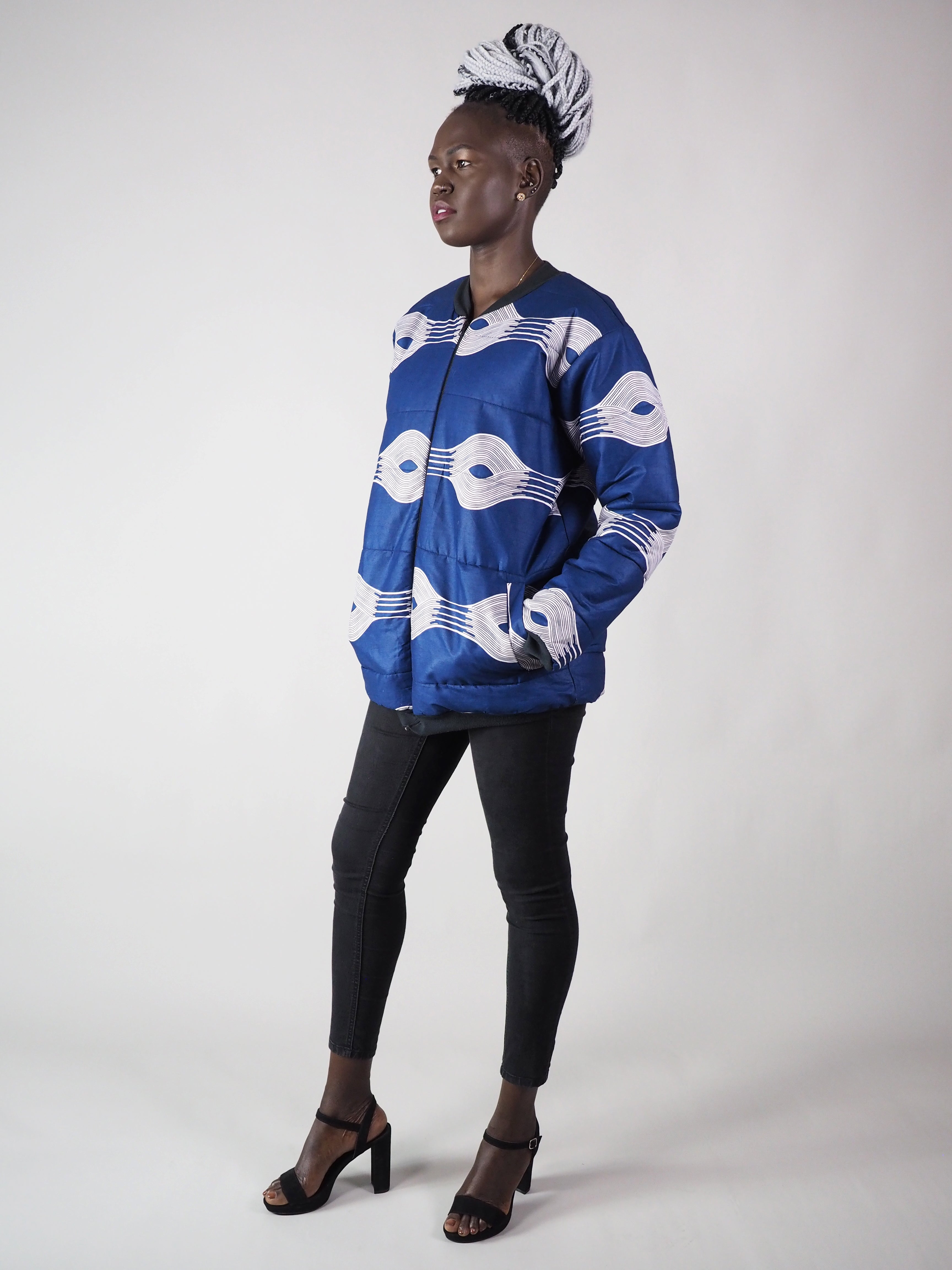 BULENA AFRICAN PRINT JACKET - Afreekline