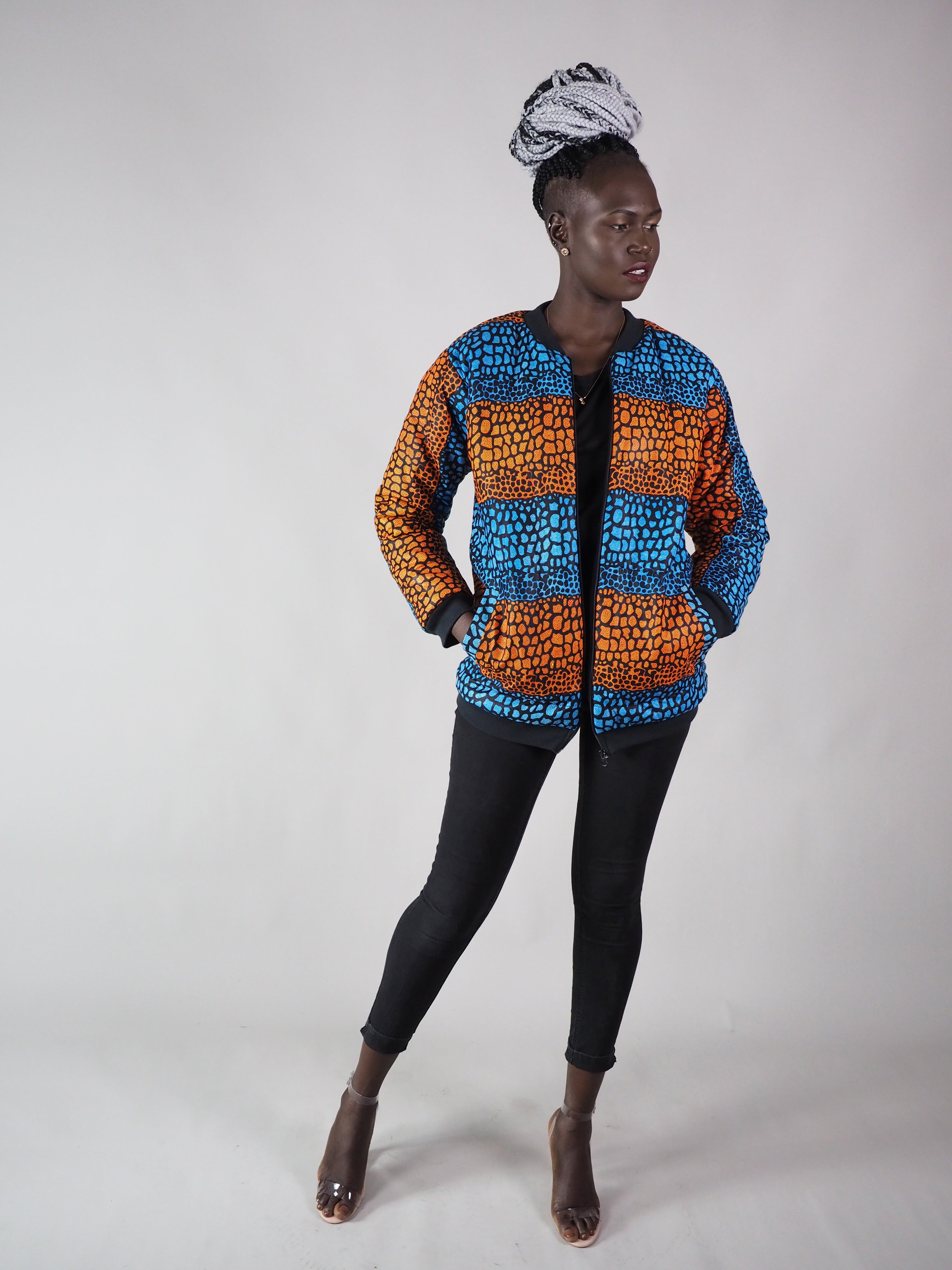 KEME AFRICAN PRINT JACKET - Afreekline