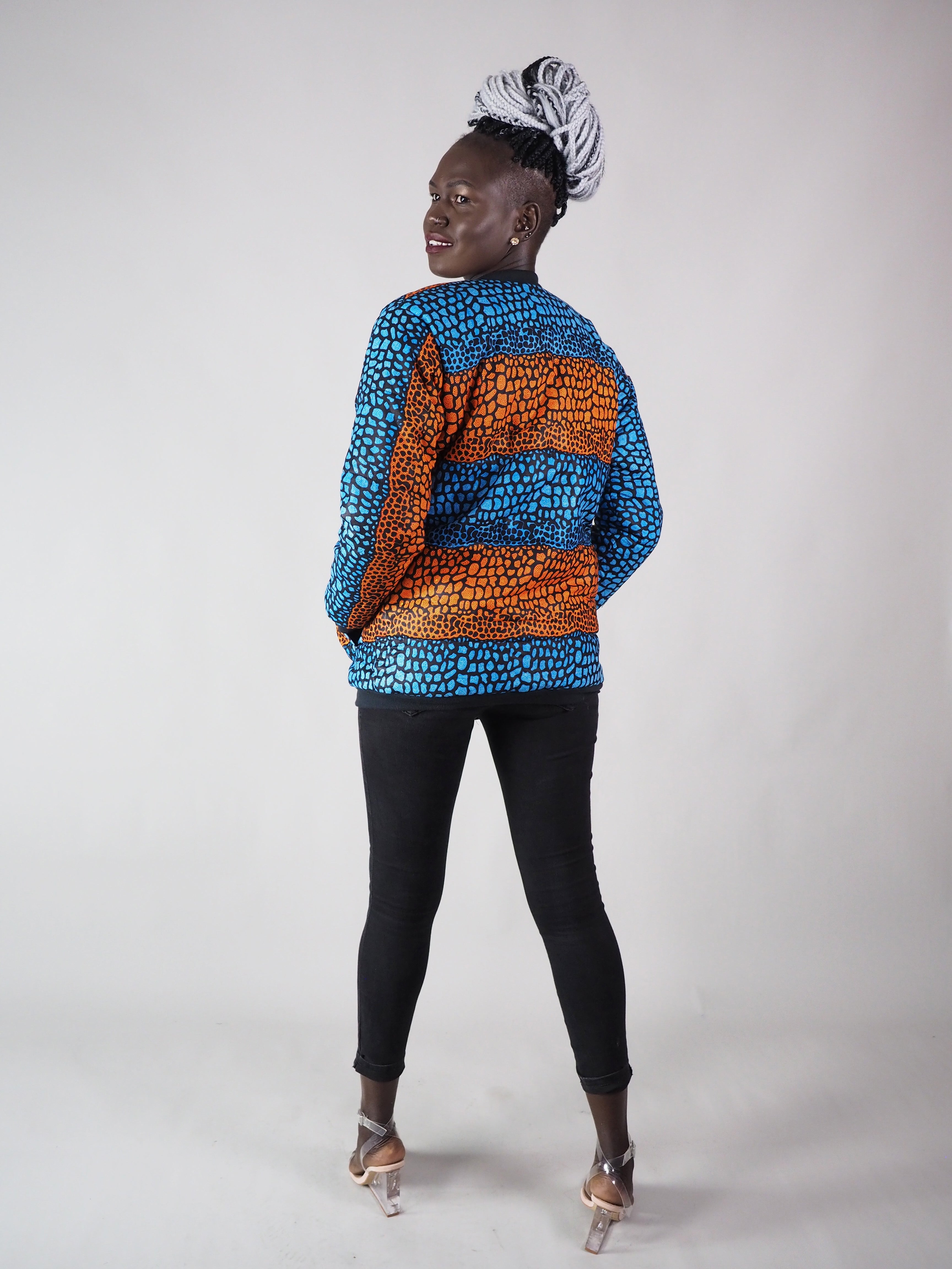 KEME AFRICAN PRINT JACKET - Afreekline