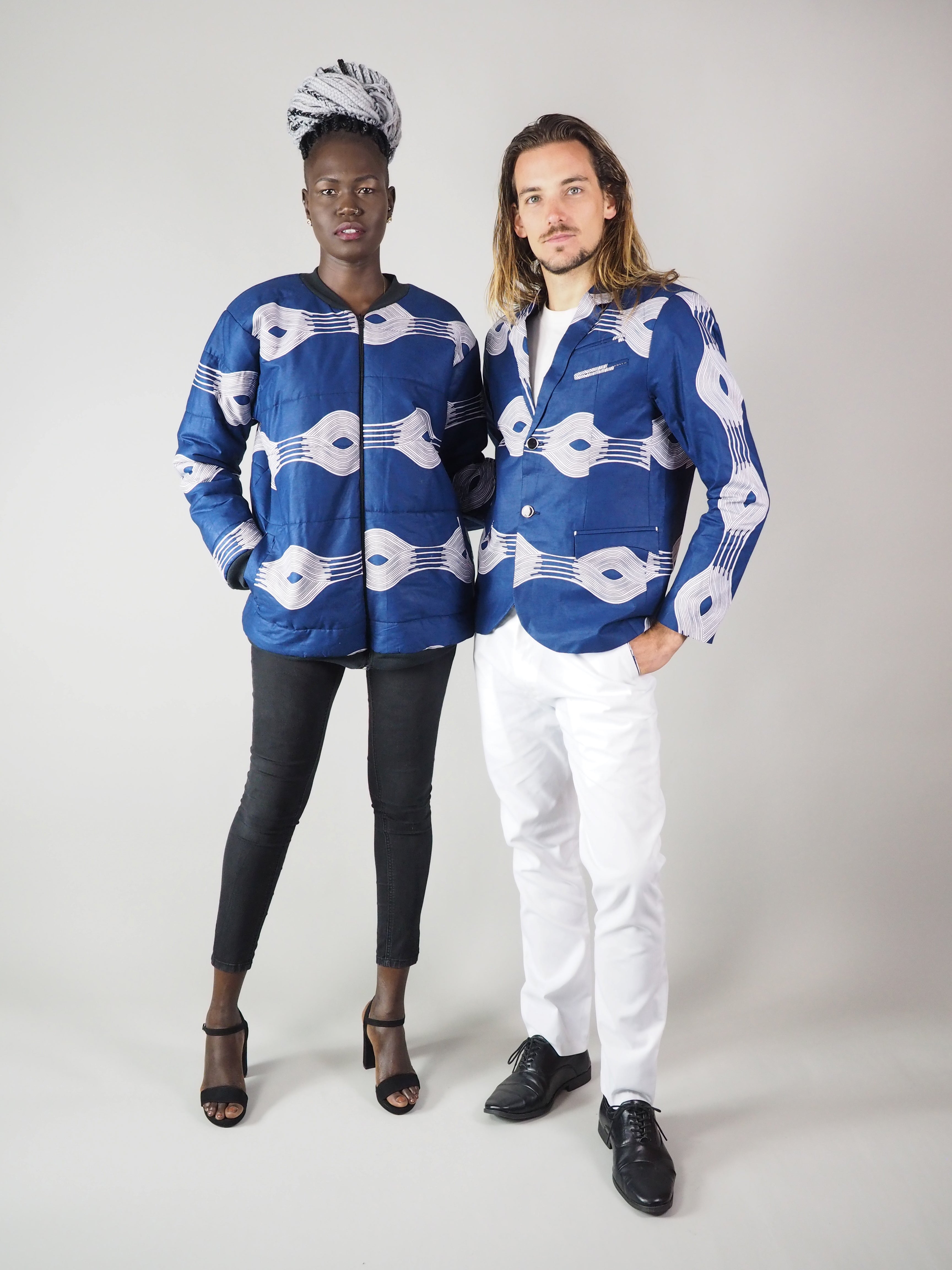 BULENA AFRICAN PRINT JACKET - Afreekline