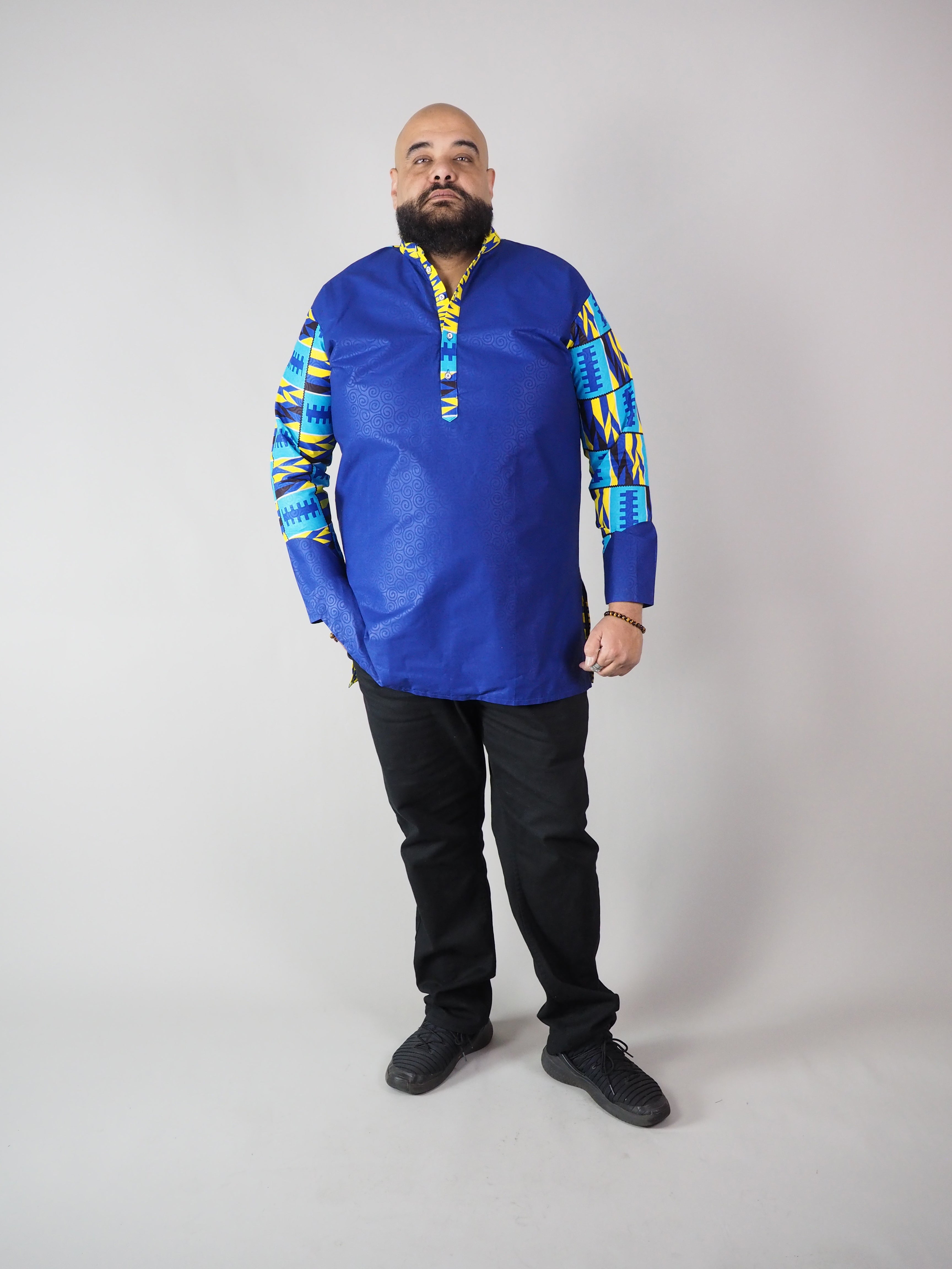 LIKON AFRICAN PRINT MEN'S SHIRT - Afreekline