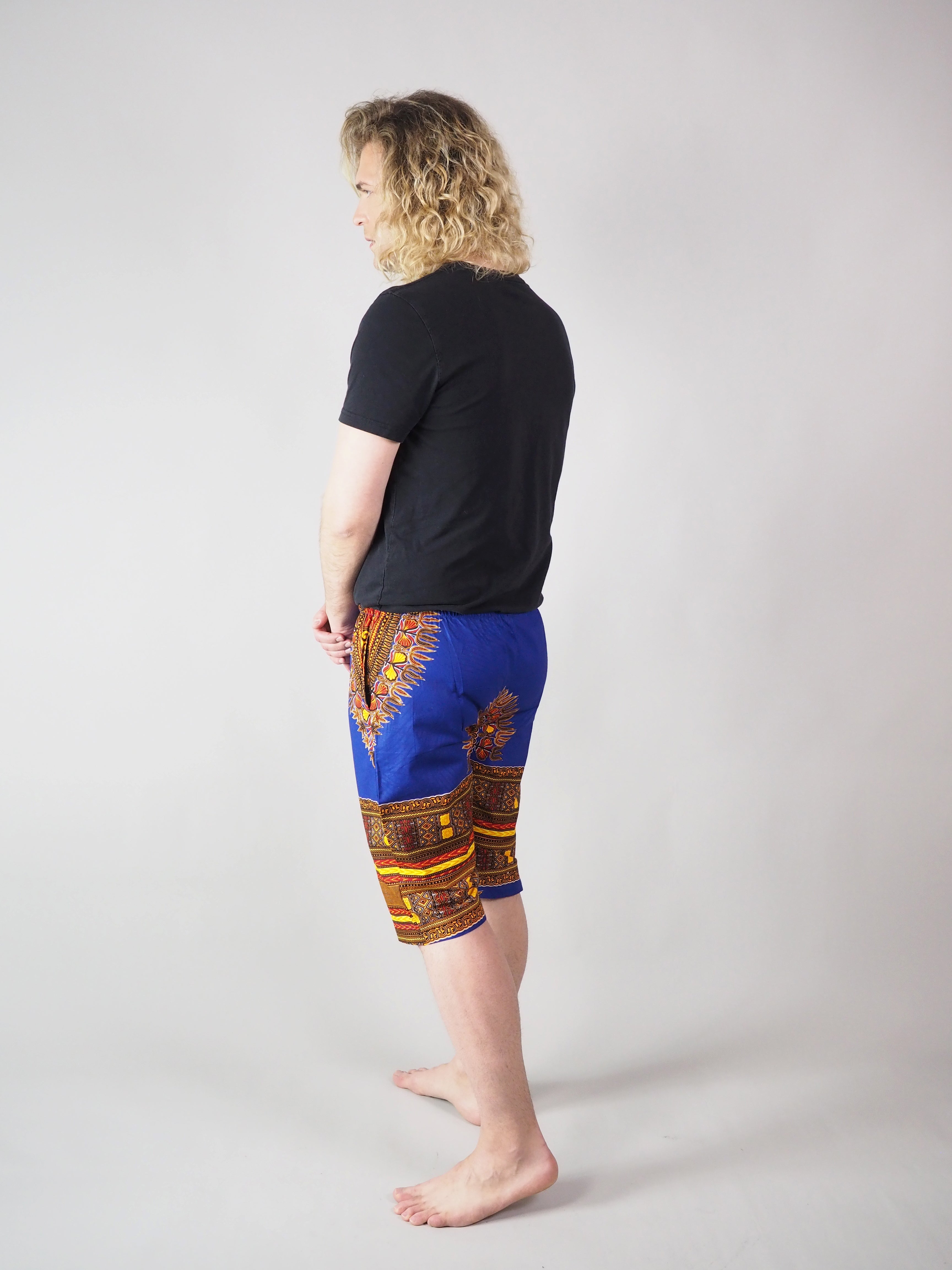 FRIYAD AFRICAN PRINT MEN'S SHORT - Afreekline