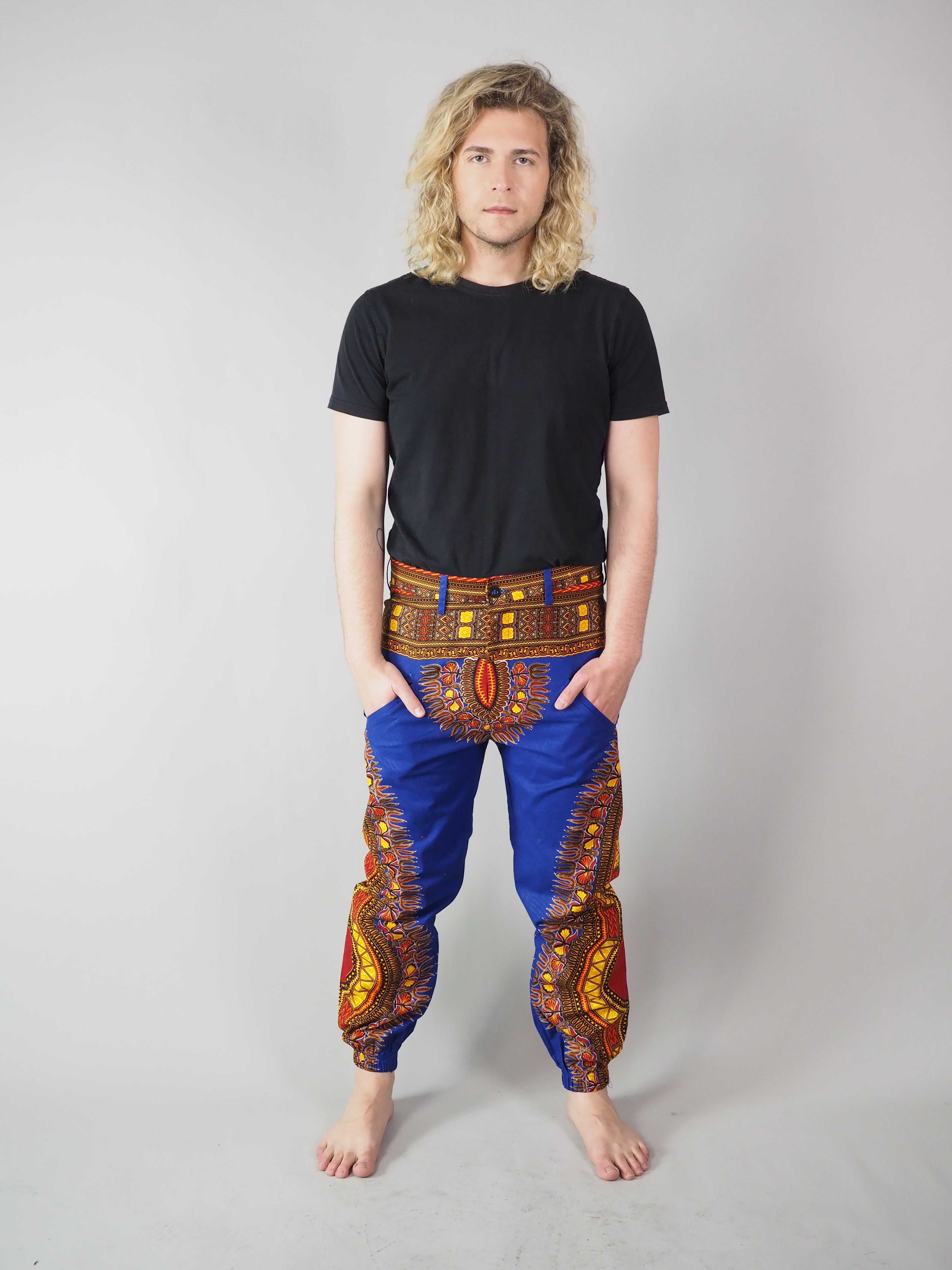 TELMERA AFRICAN PRINT MEN'S TROUSERS - Afreekline