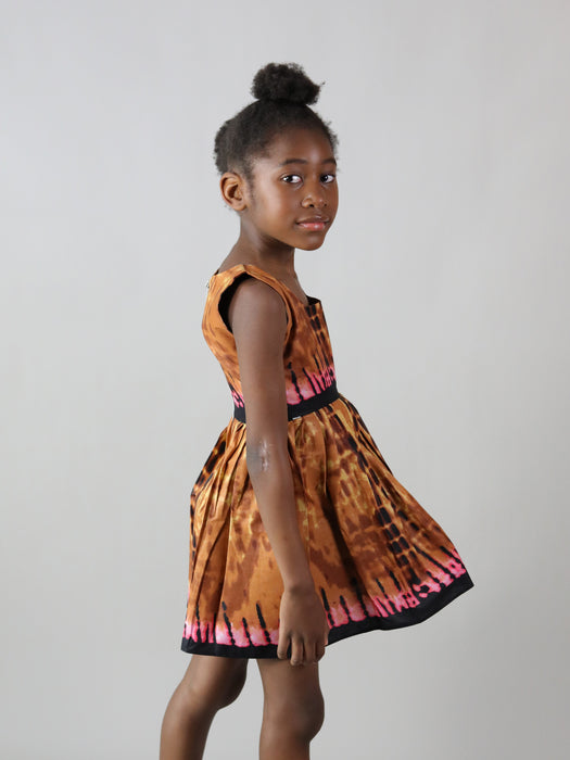 MIYAAN AFRICAN PRINT KIDS DRESS - Afreekline