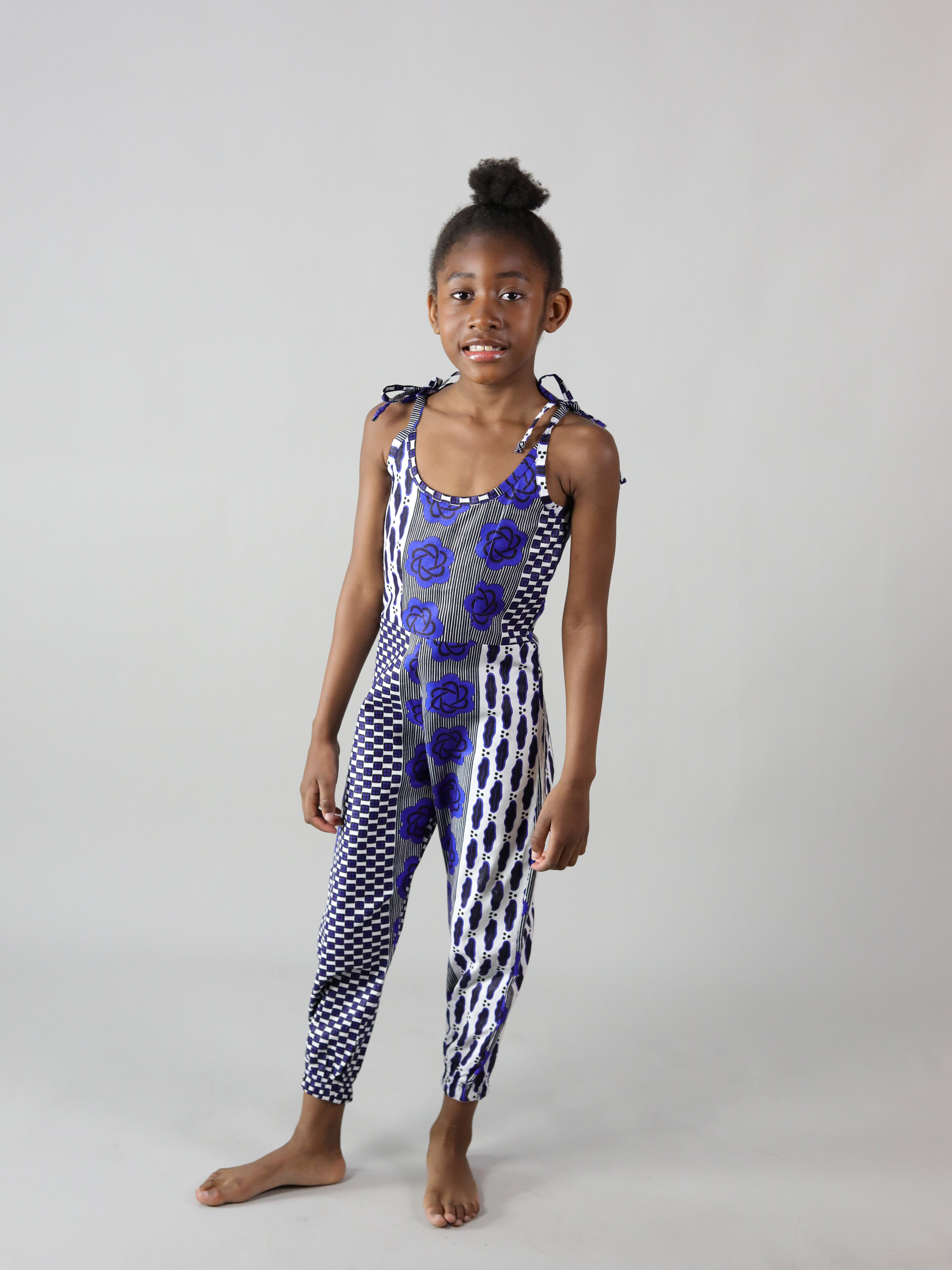 ASEKI AFRICAN PRINT KIDS JUMPSUIT - Afreekline