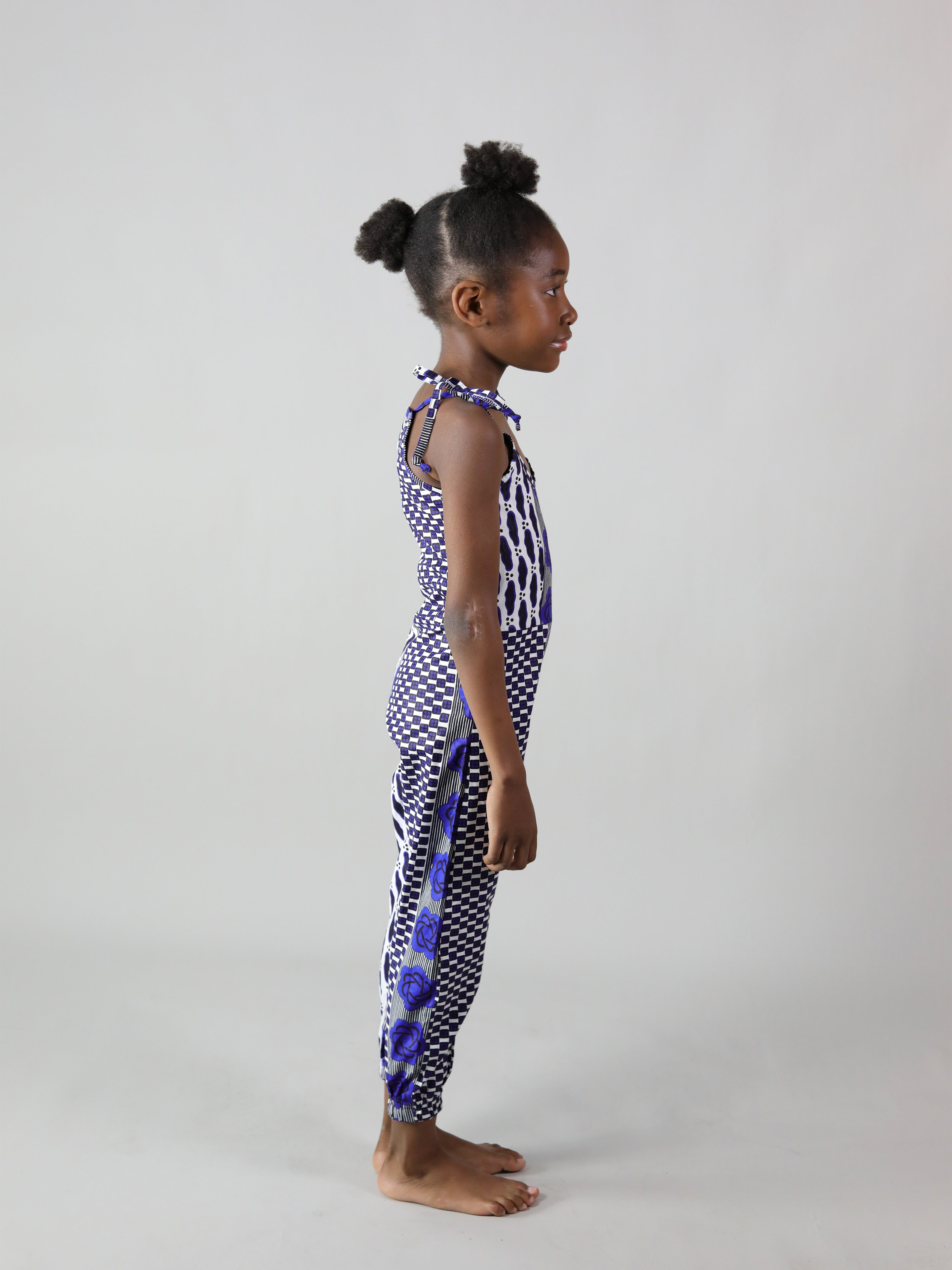 ASEKI AFRICAN PRINT KIDS JUMPSUIT - Afreekline