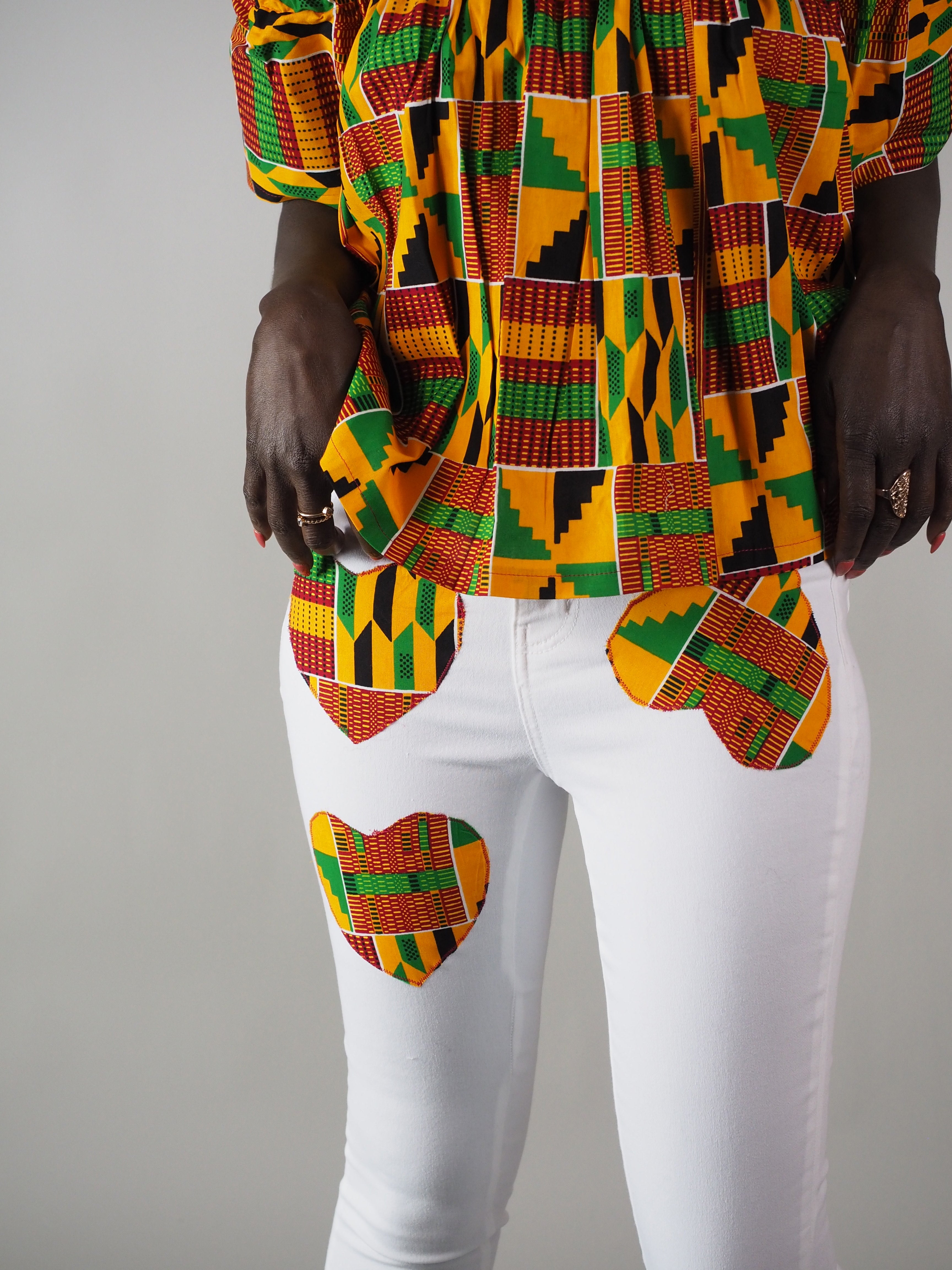 AFRICAN PRINT OFF-SHOULDER STACY TOP - Afreekline