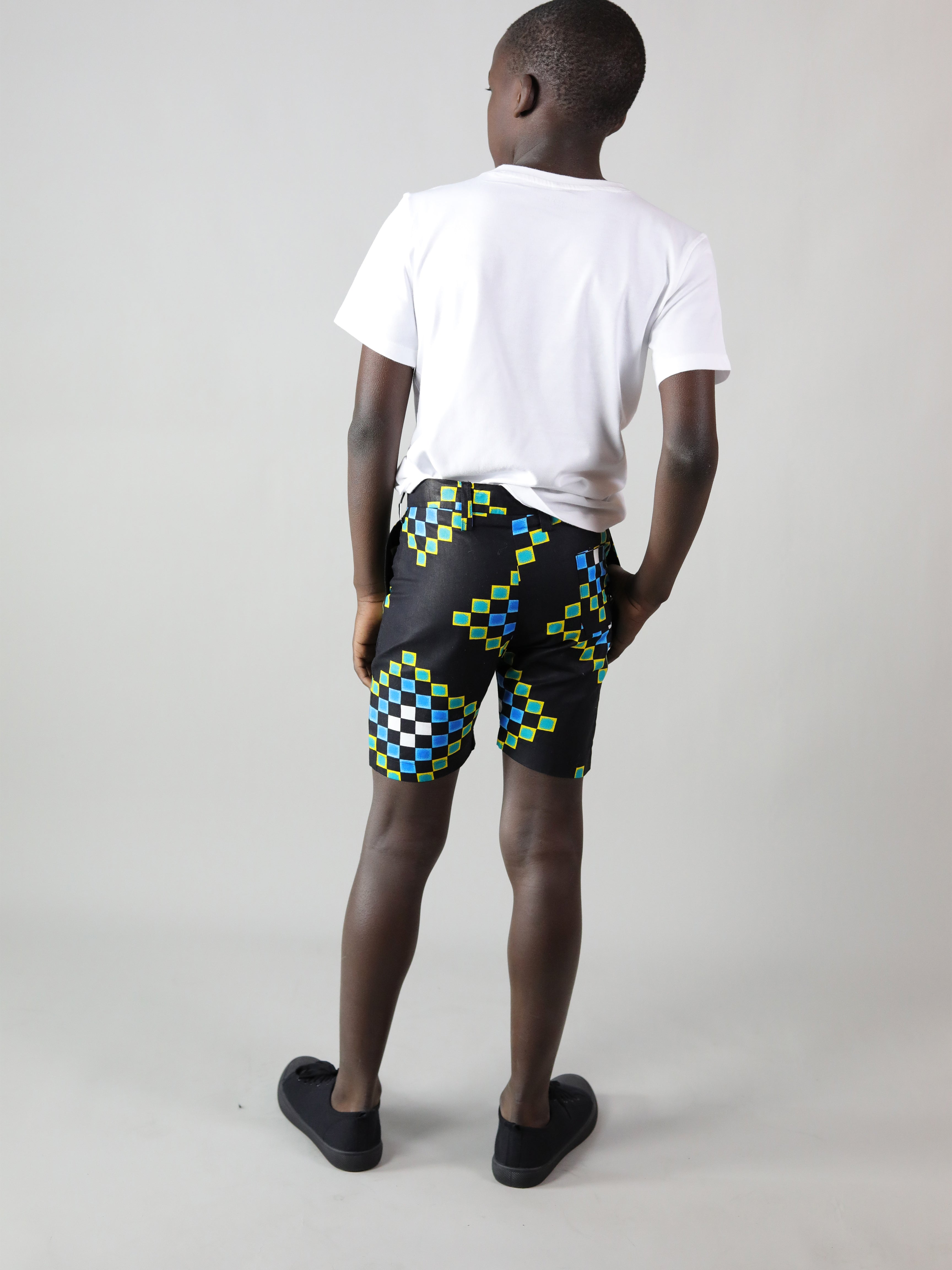 RAI AFRICAN PRINT BOYS SHORT - Afreekline